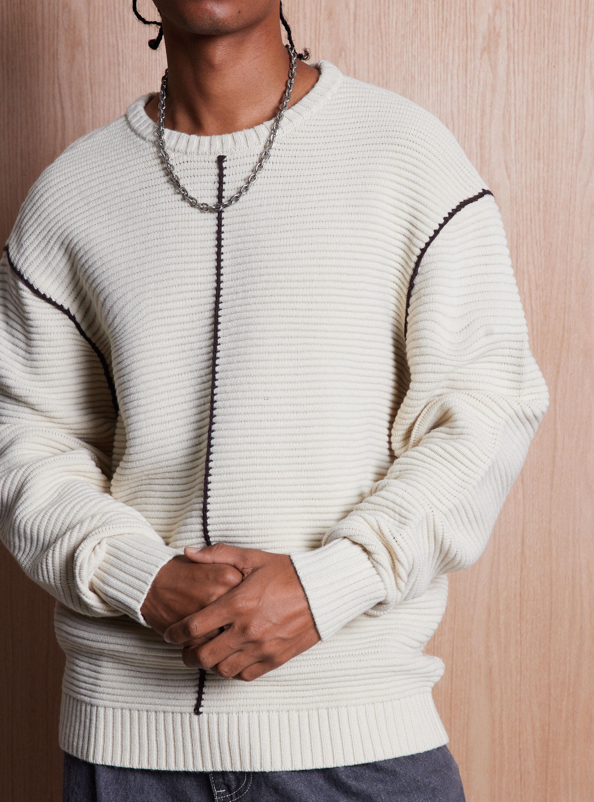 Sweater Costuras en Contraste-3