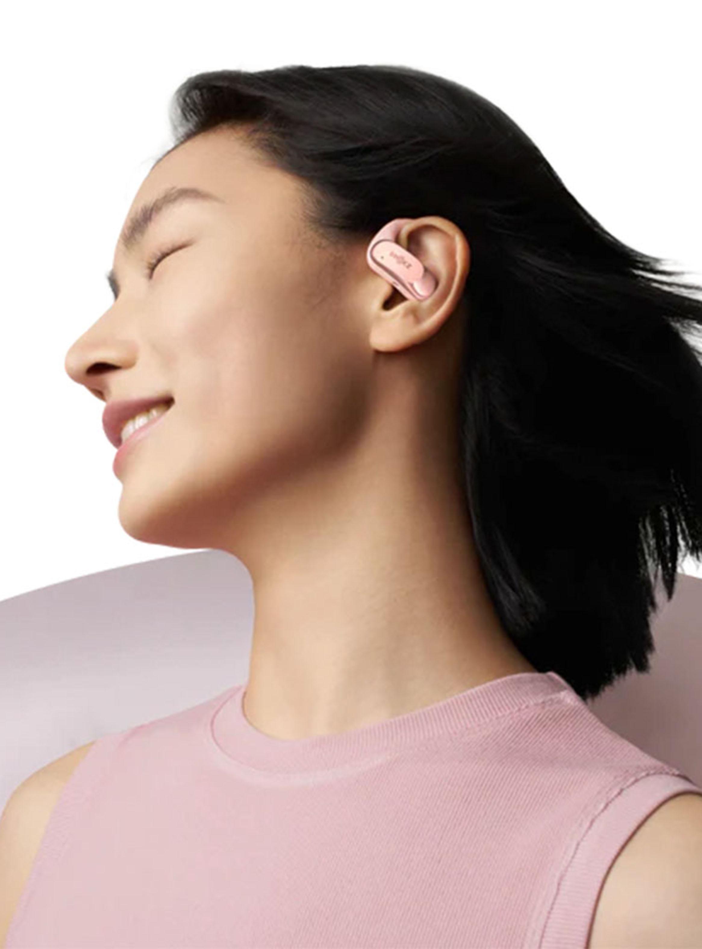 Audífonos Bluetooth Open Fit Air Rosado-4