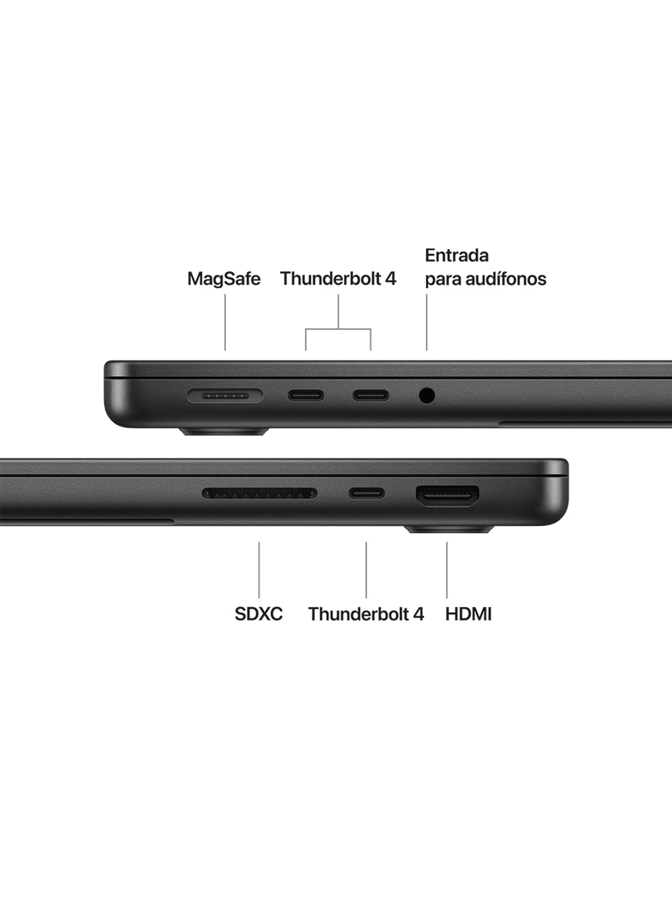 Macbook Pro Chip M5 16GB RAM 512GB SSD 14'' Black Space-4