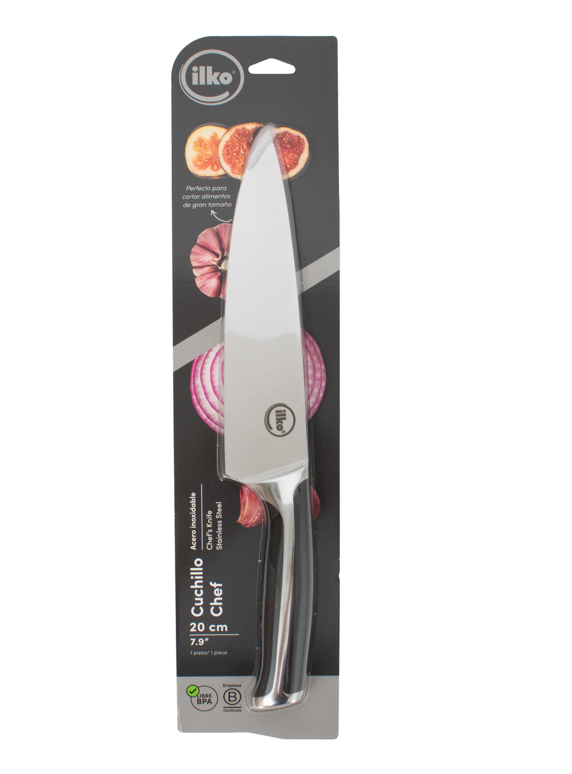 Cuchillo Chef 20 cm Plus Acero Inoxidable-1