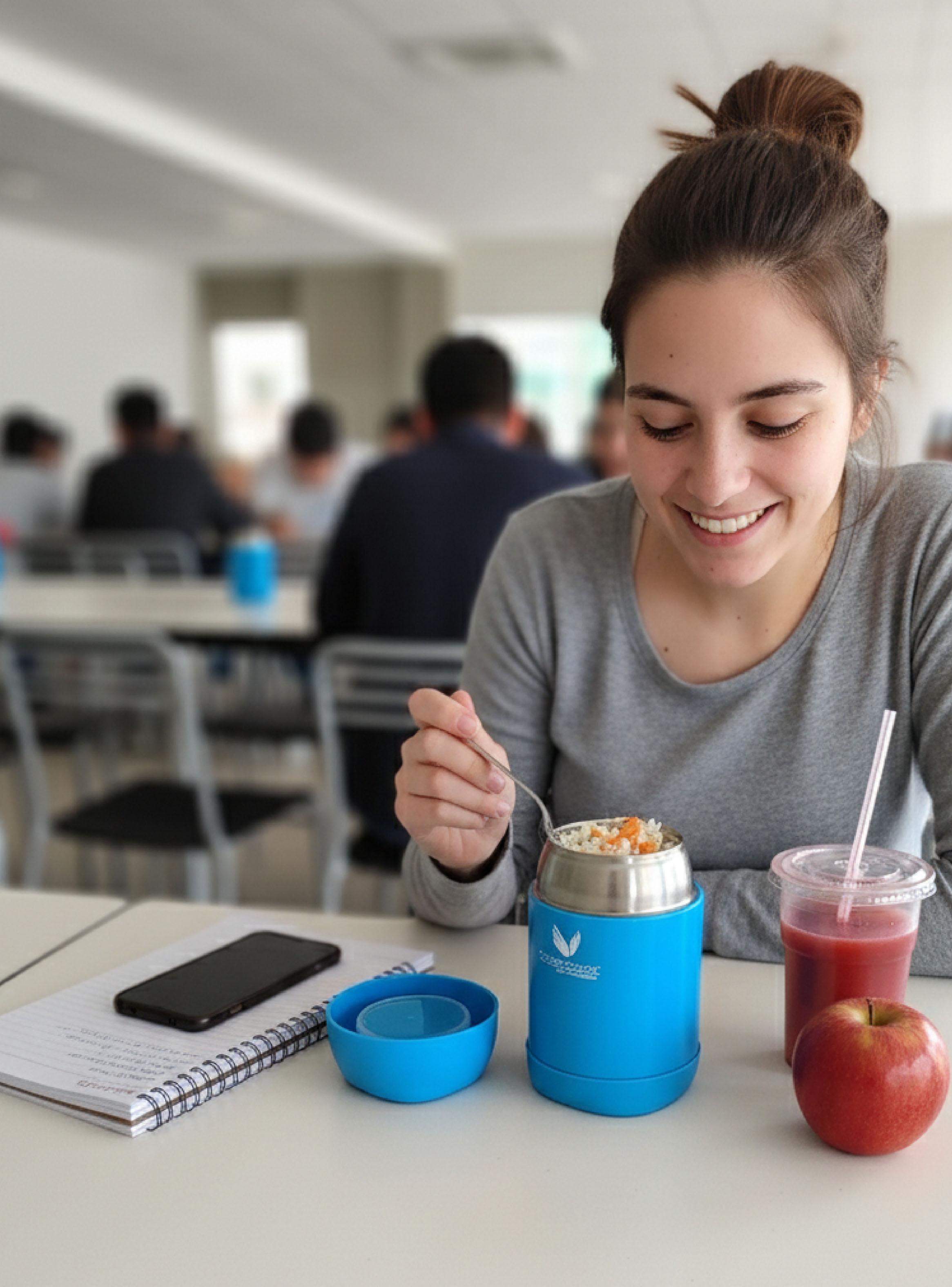 Termo para Comida Acero Inoxidable Bs26 500 Ml Navy-1