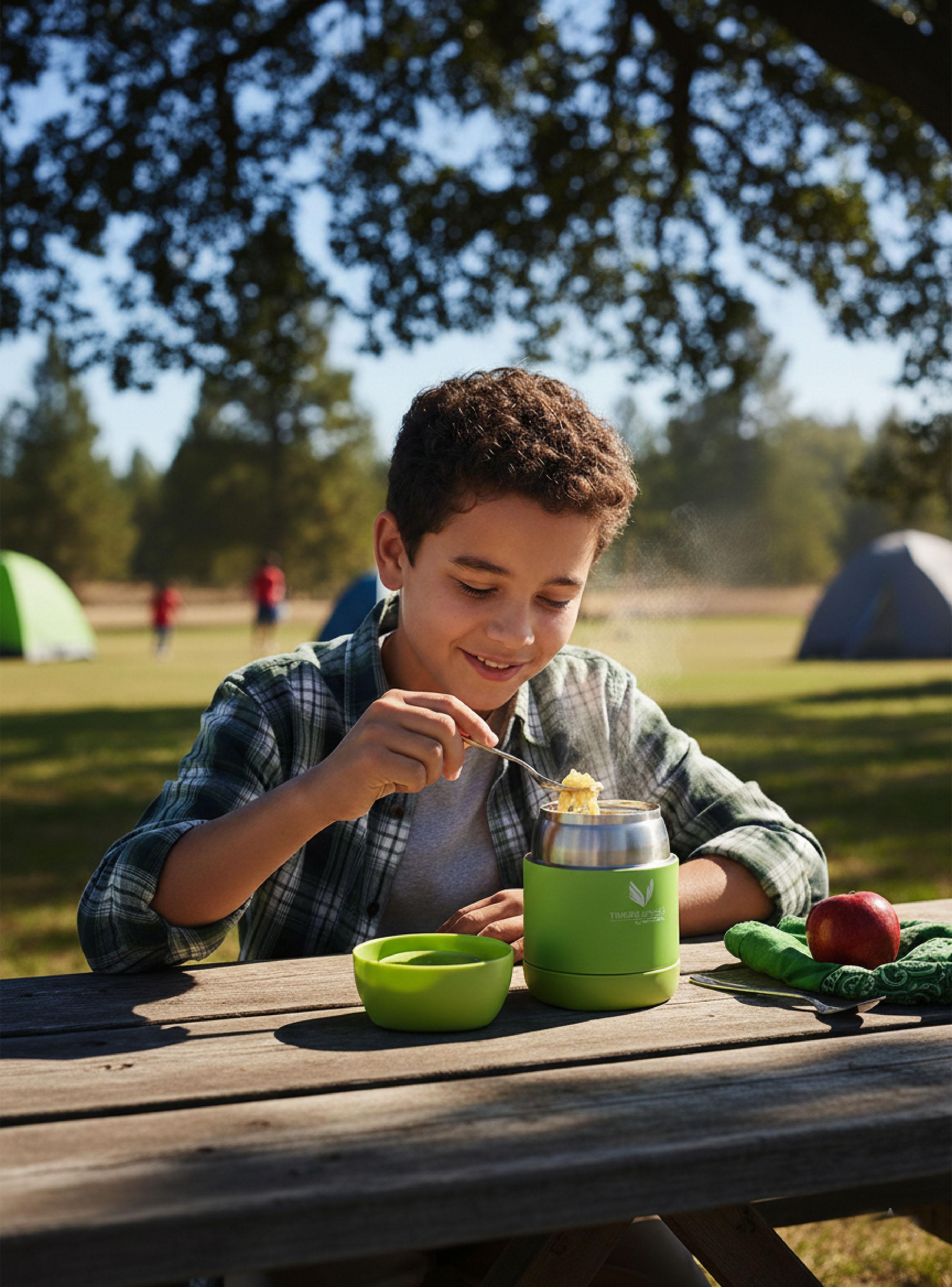 Termo para Comida Acero Inoxidable Bs26 350 Ml Lime-2