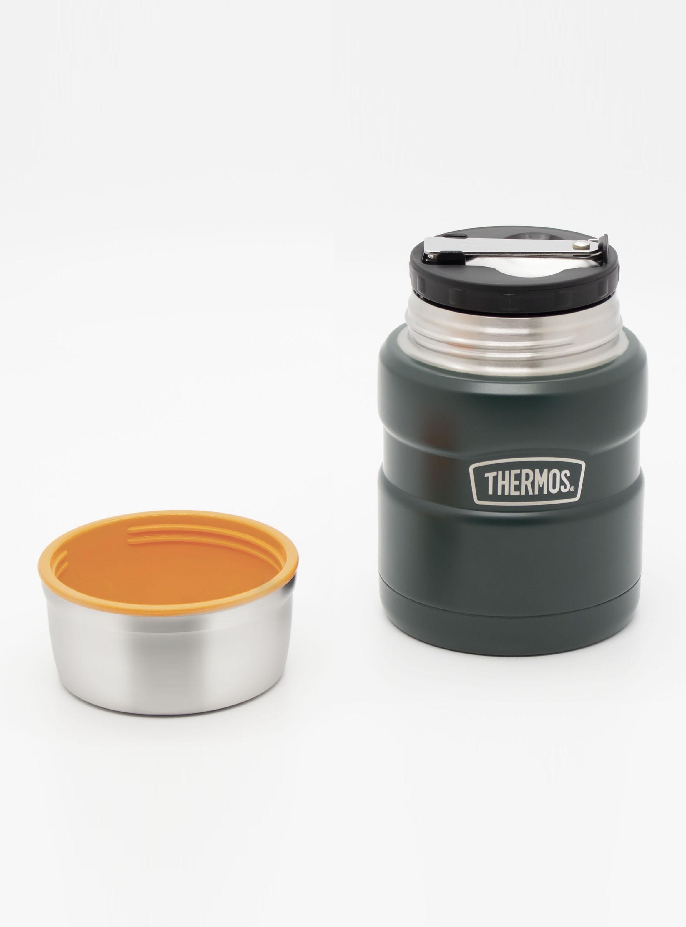 Termo para Comida Acero Inoxidable King Matt 470 ml Verde-1