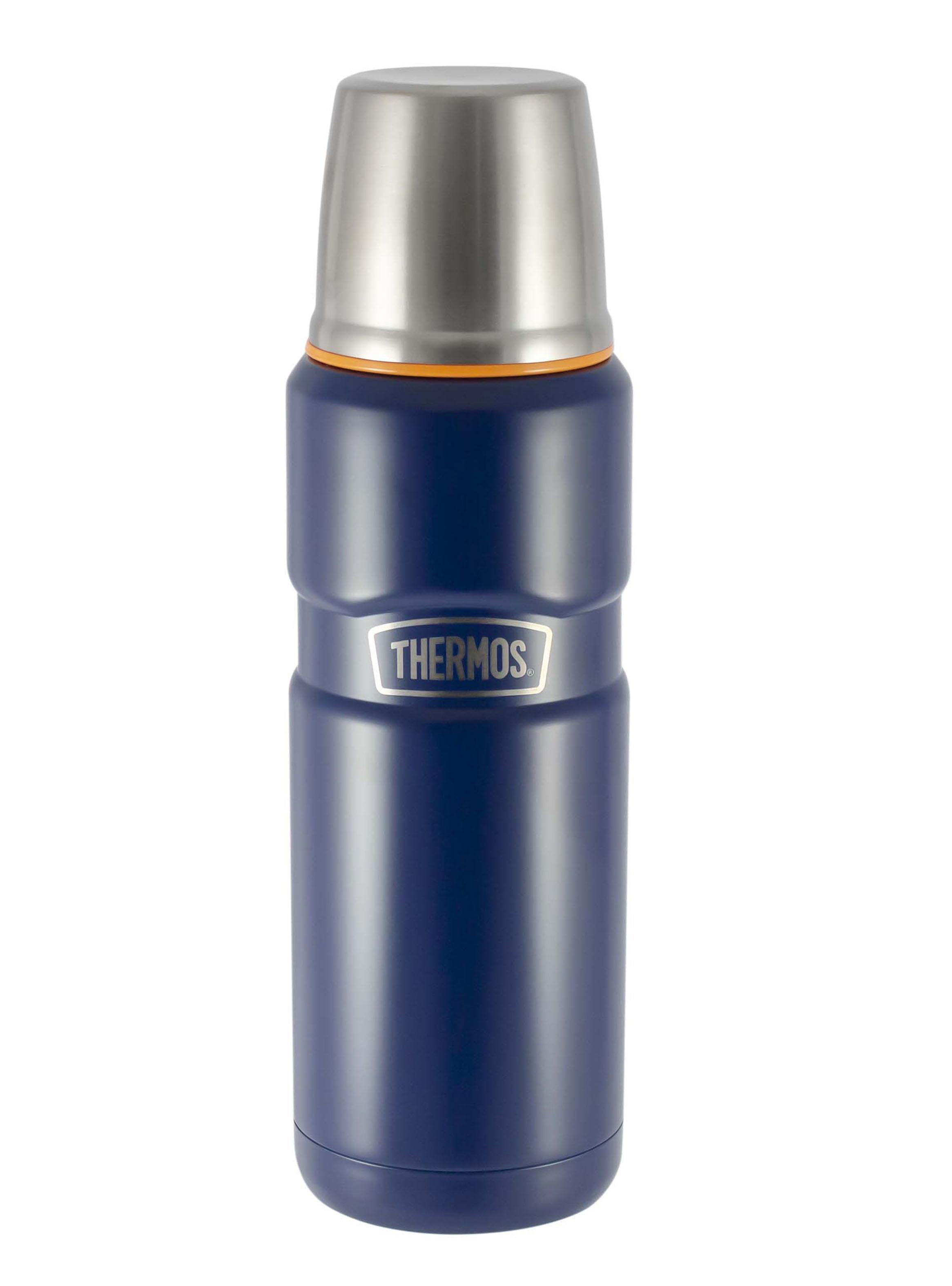 Termo para Agua Acero Inox King Matt 470 ml Azul Marino-1