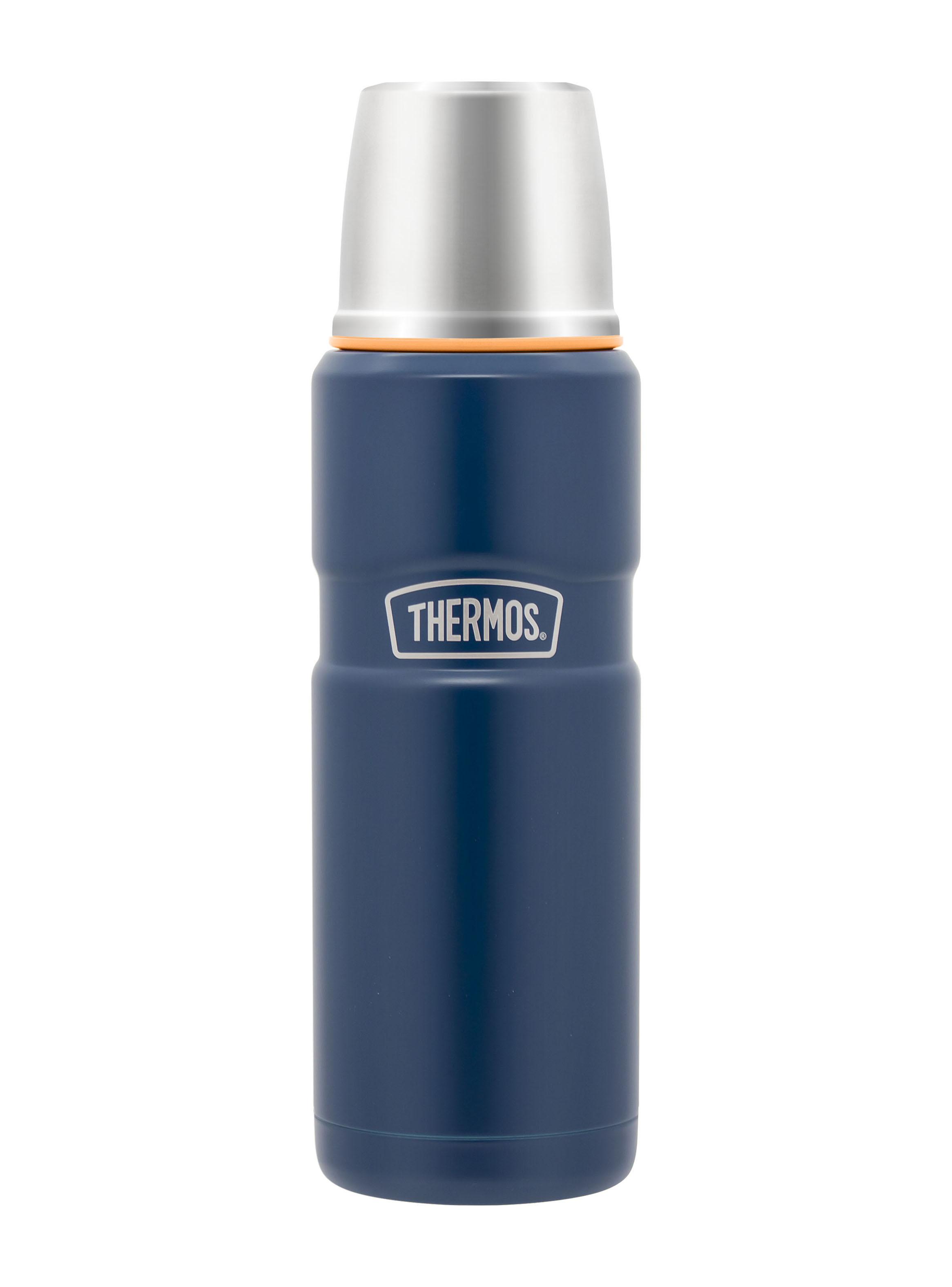 Termo para Agua Acero Inox King Matt 470 ml Azul Marino-0