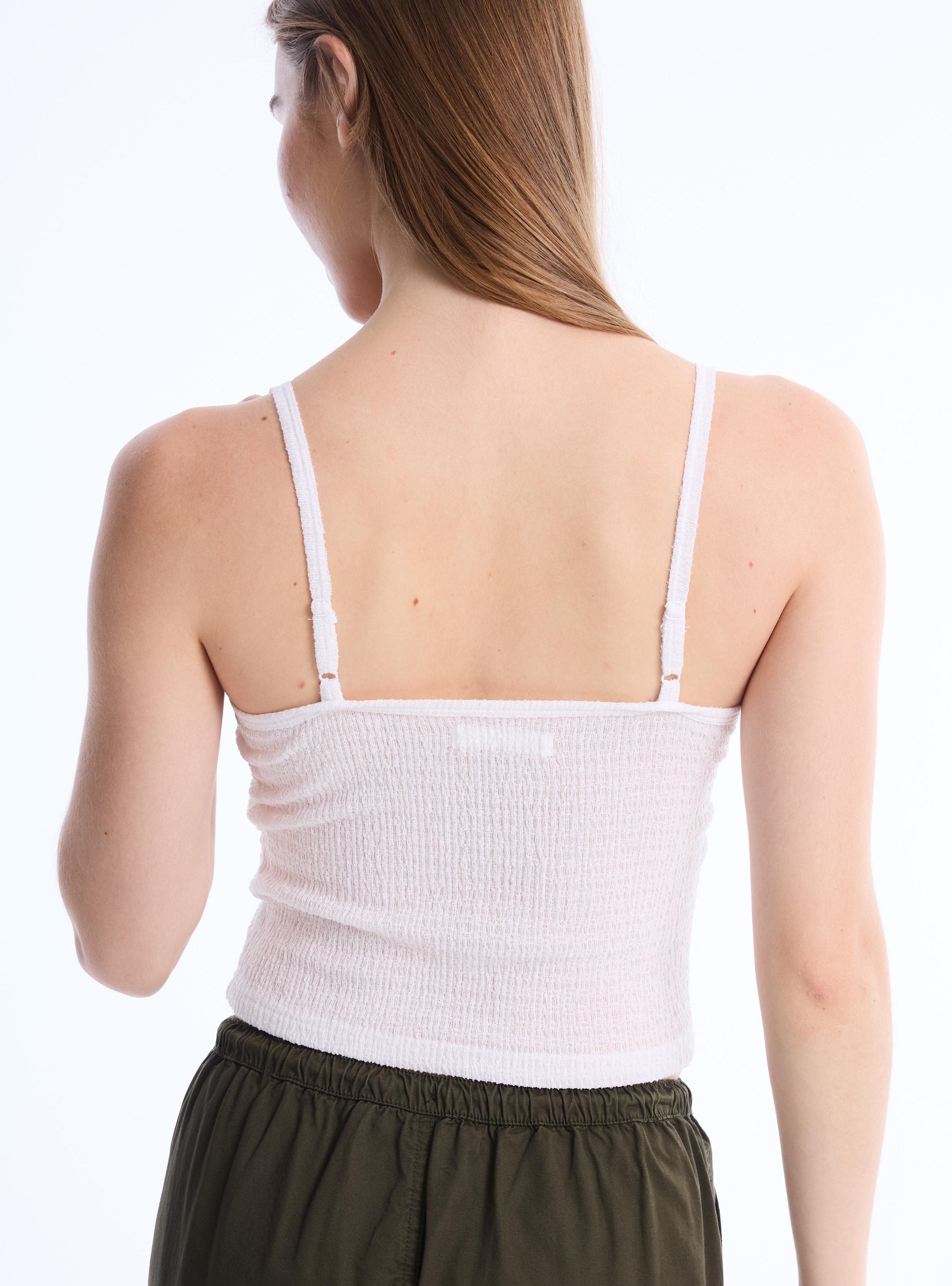 Polera Lencera con Tiritas-3