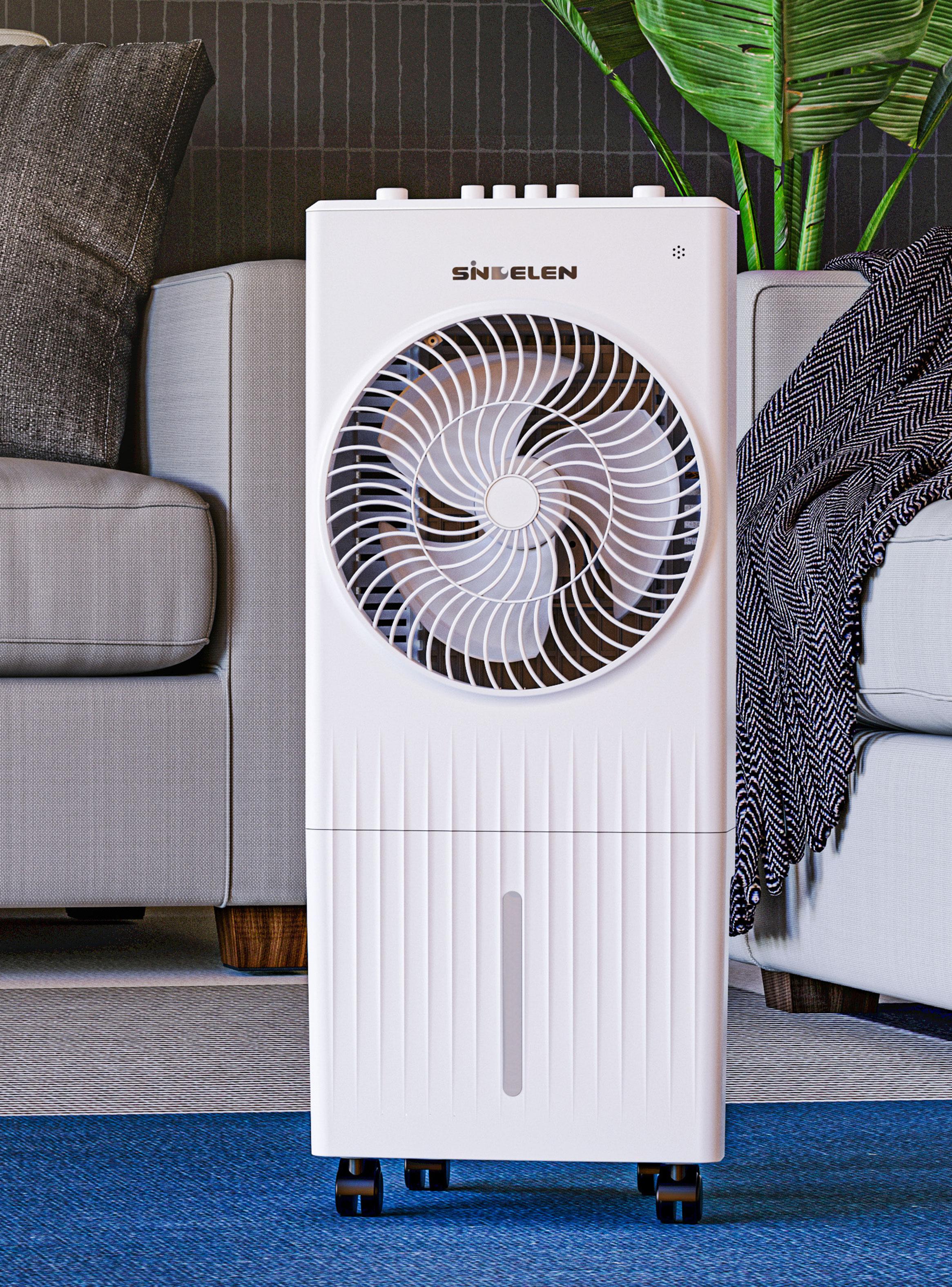 Enfriador de Aire 55W EEA-300 Power Air Blanco-4