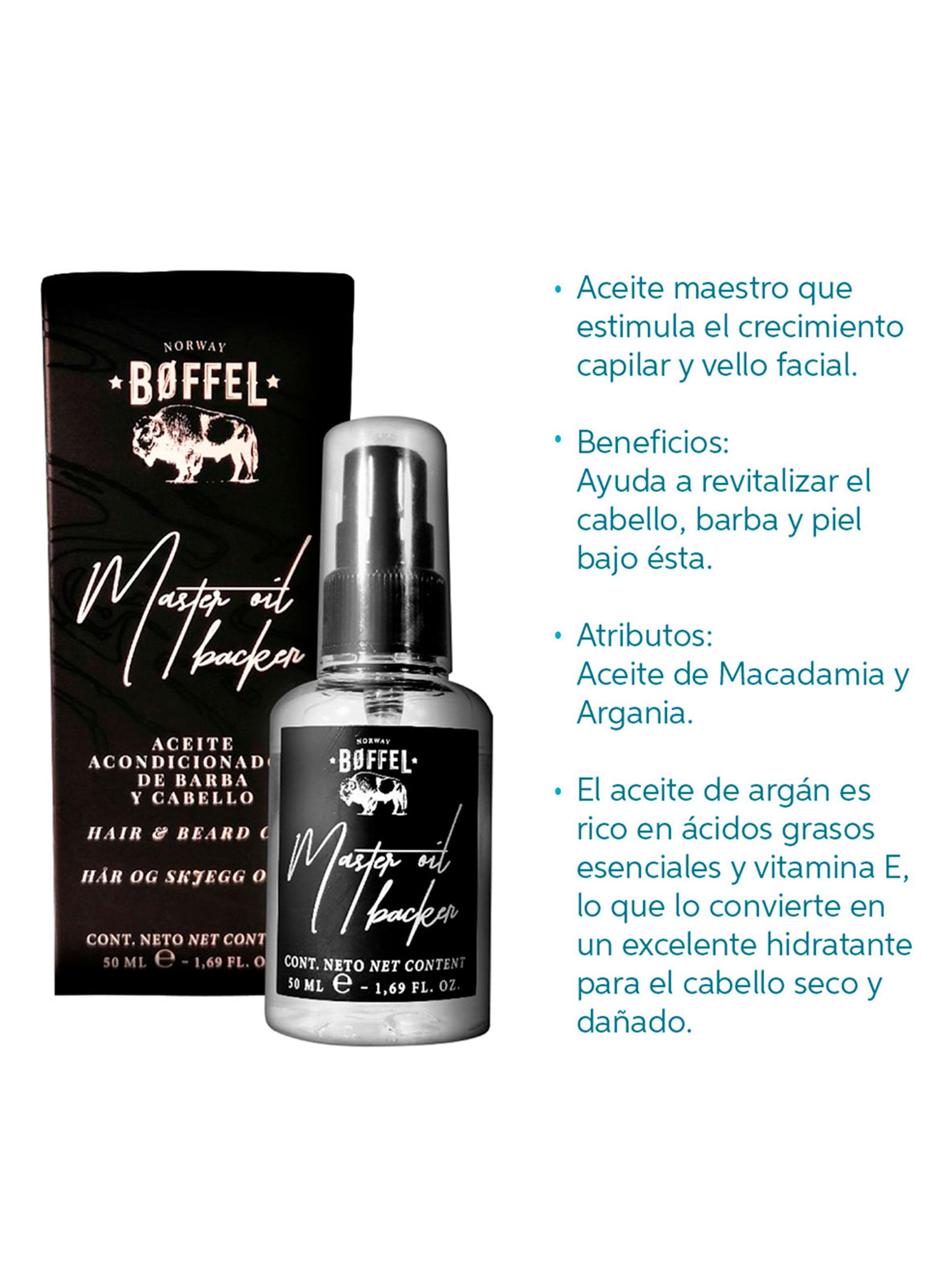 Afeitadora GSH860 + Aceite Boffel Hair & Beard 50 ml-3