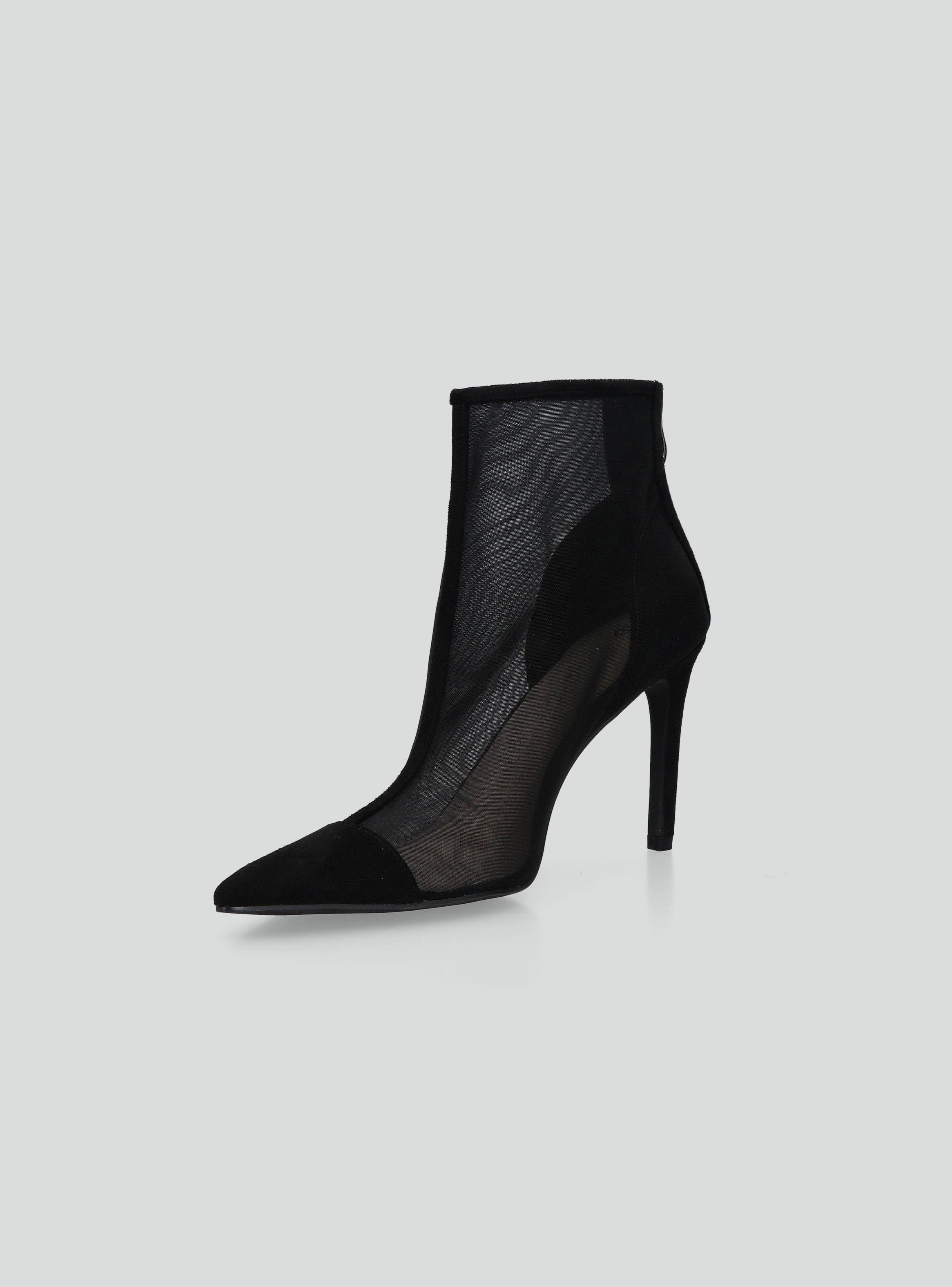Botín Malla Transparente Mujer-2