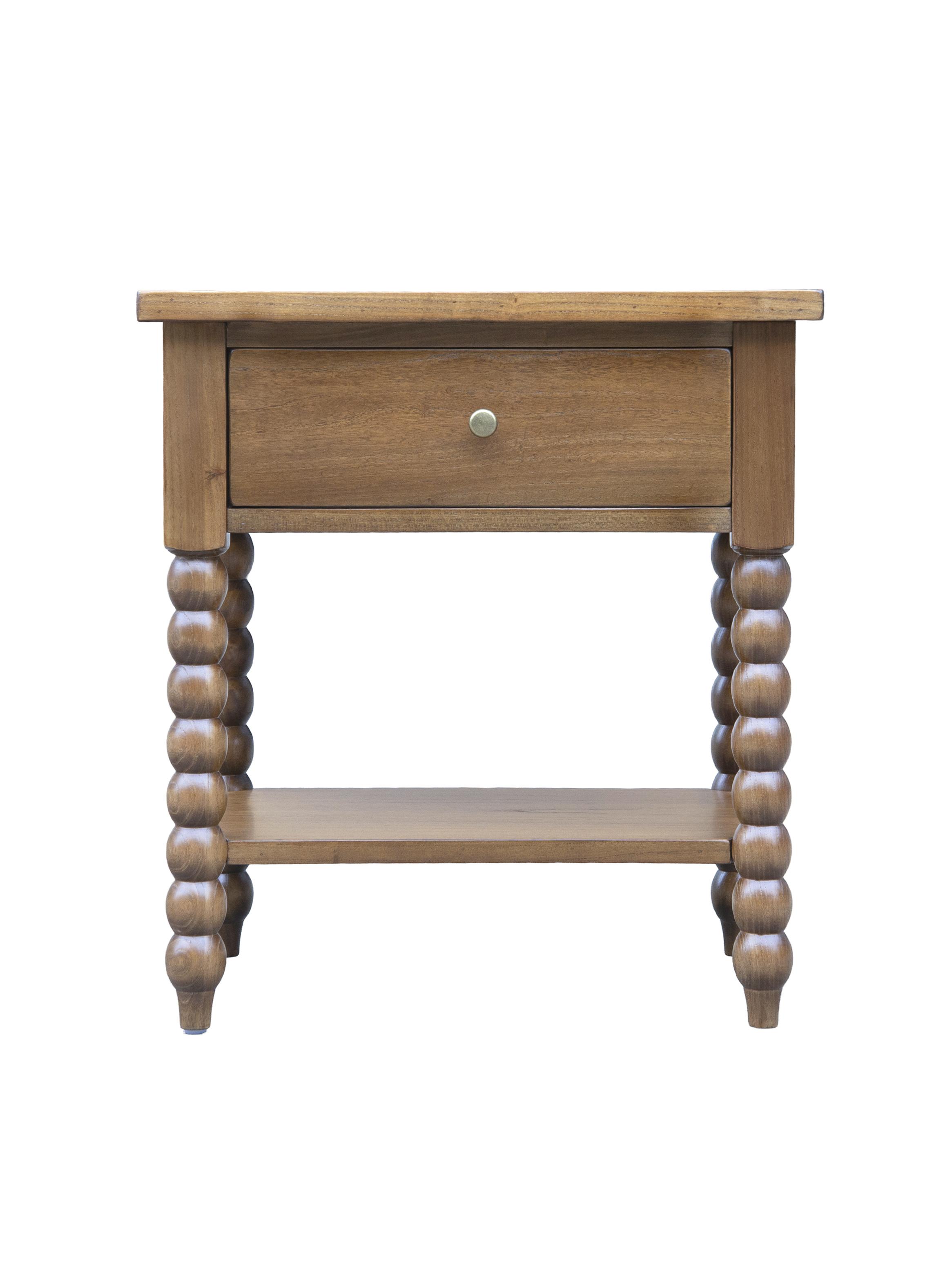 Velador Ecléctica 1 Cajón 55x40x60 cm-0