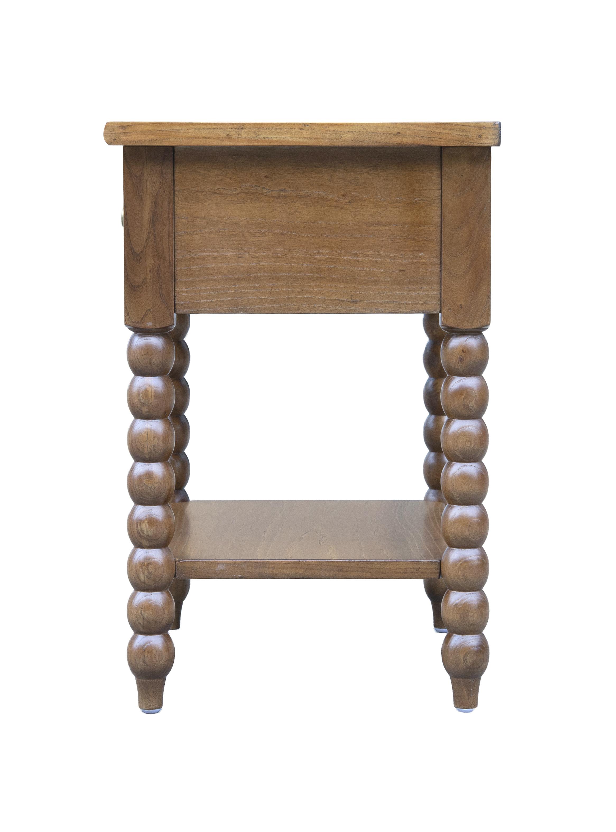 Velador Ecléctica 1 Cajón 55x40x60 cm-3