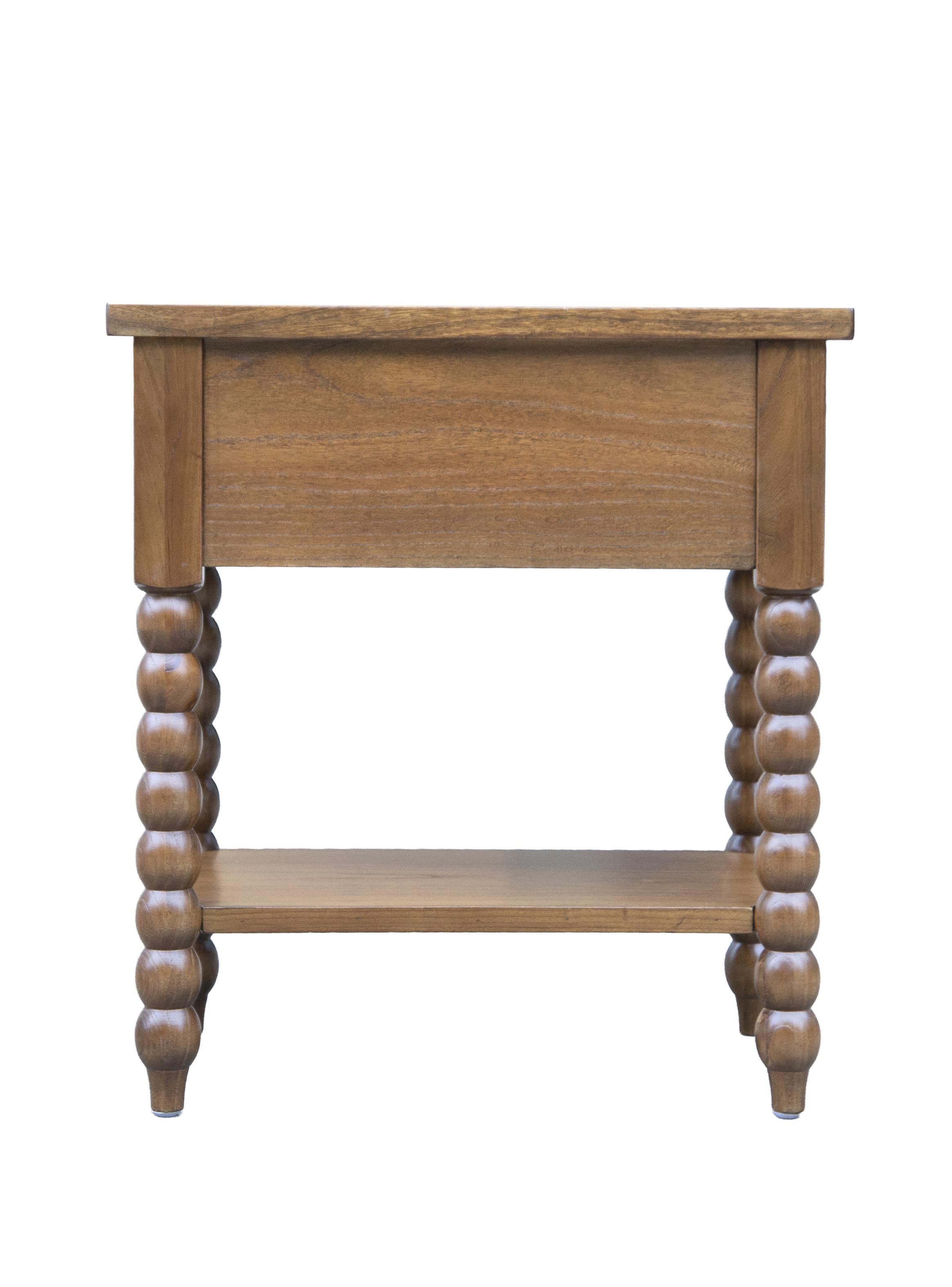 Velador Ecléctica 1 Cajón 55x40x60 cm-4