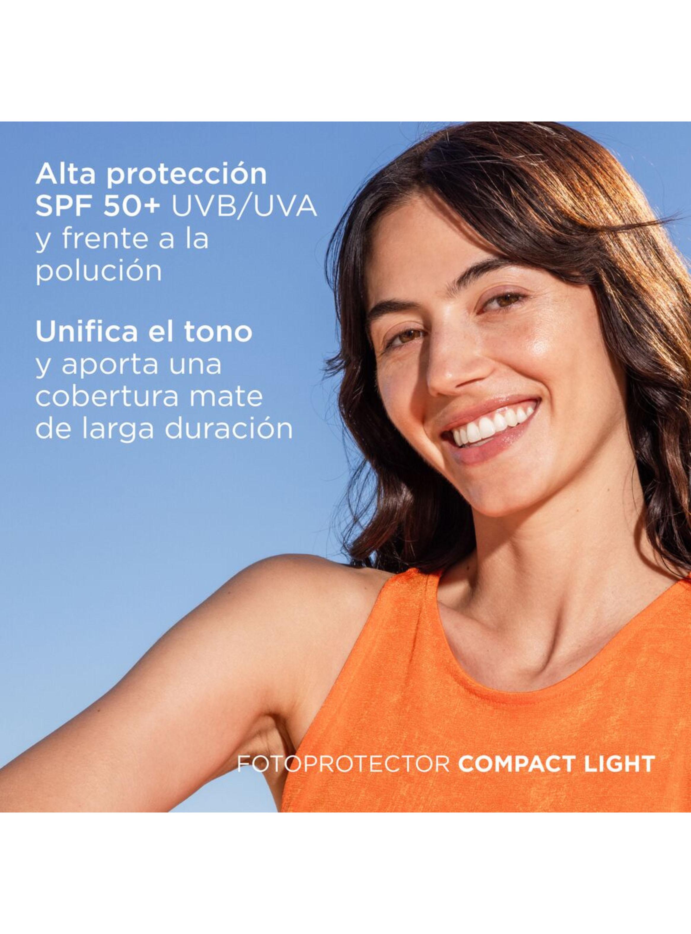 ISDIN Compact Light SPF50 Protector Solar Compacto con Color 10g-2