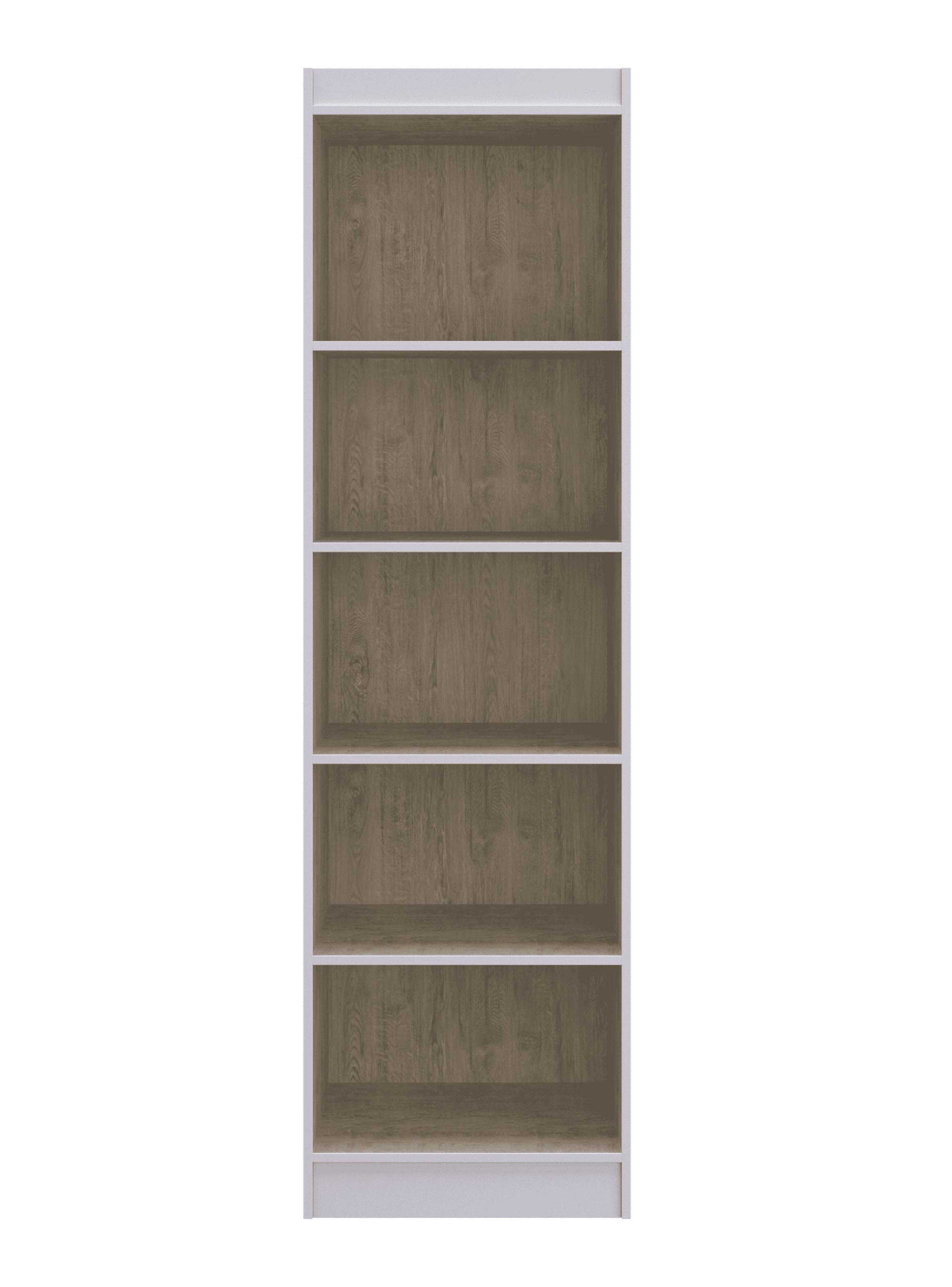 Clóset Multiuso 2 Puertas 4 Repisas Blanco 183x52x36 cm-3