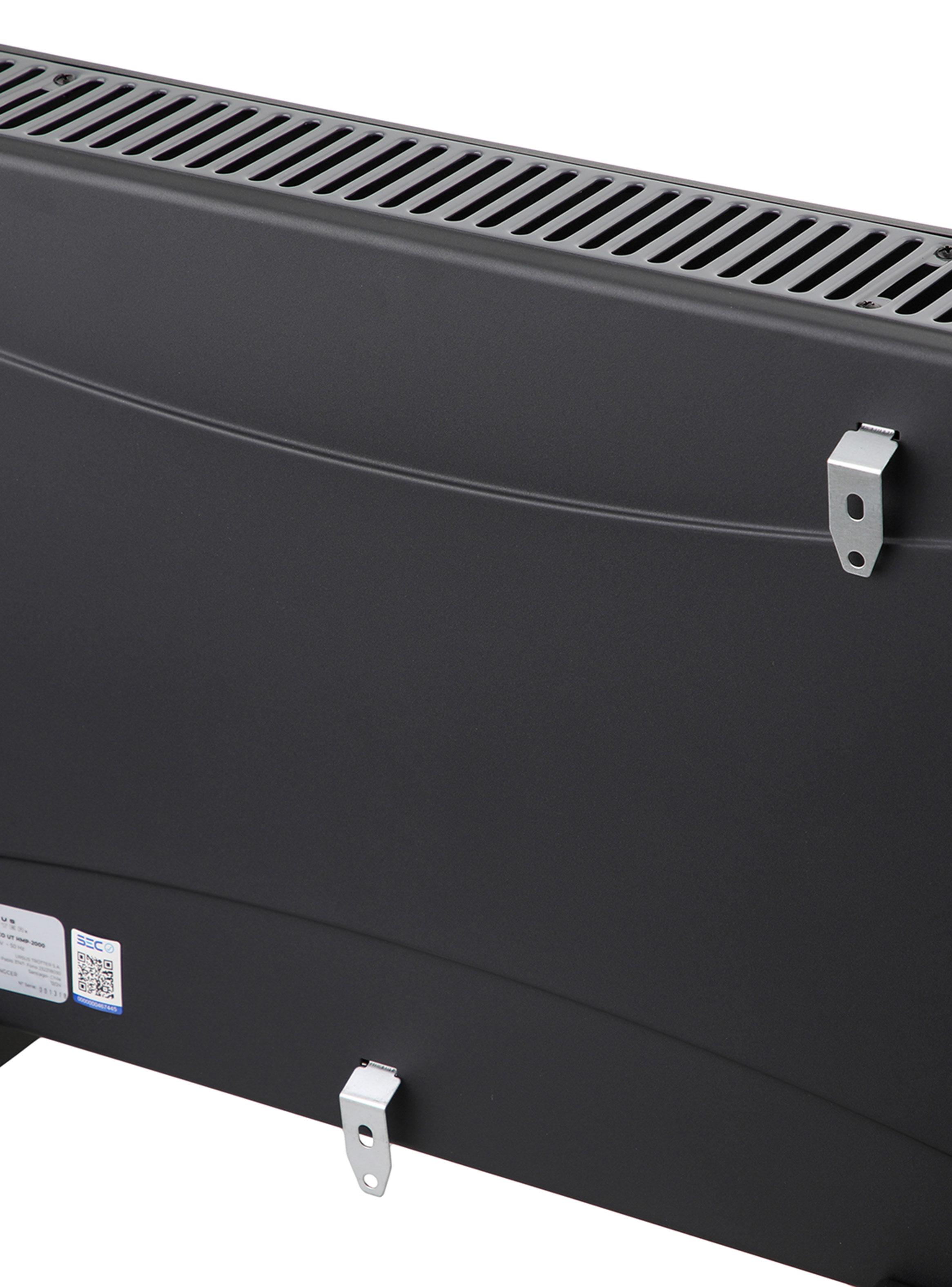Convector Eléctrico 2000W UT HMP 2000 Negro-4