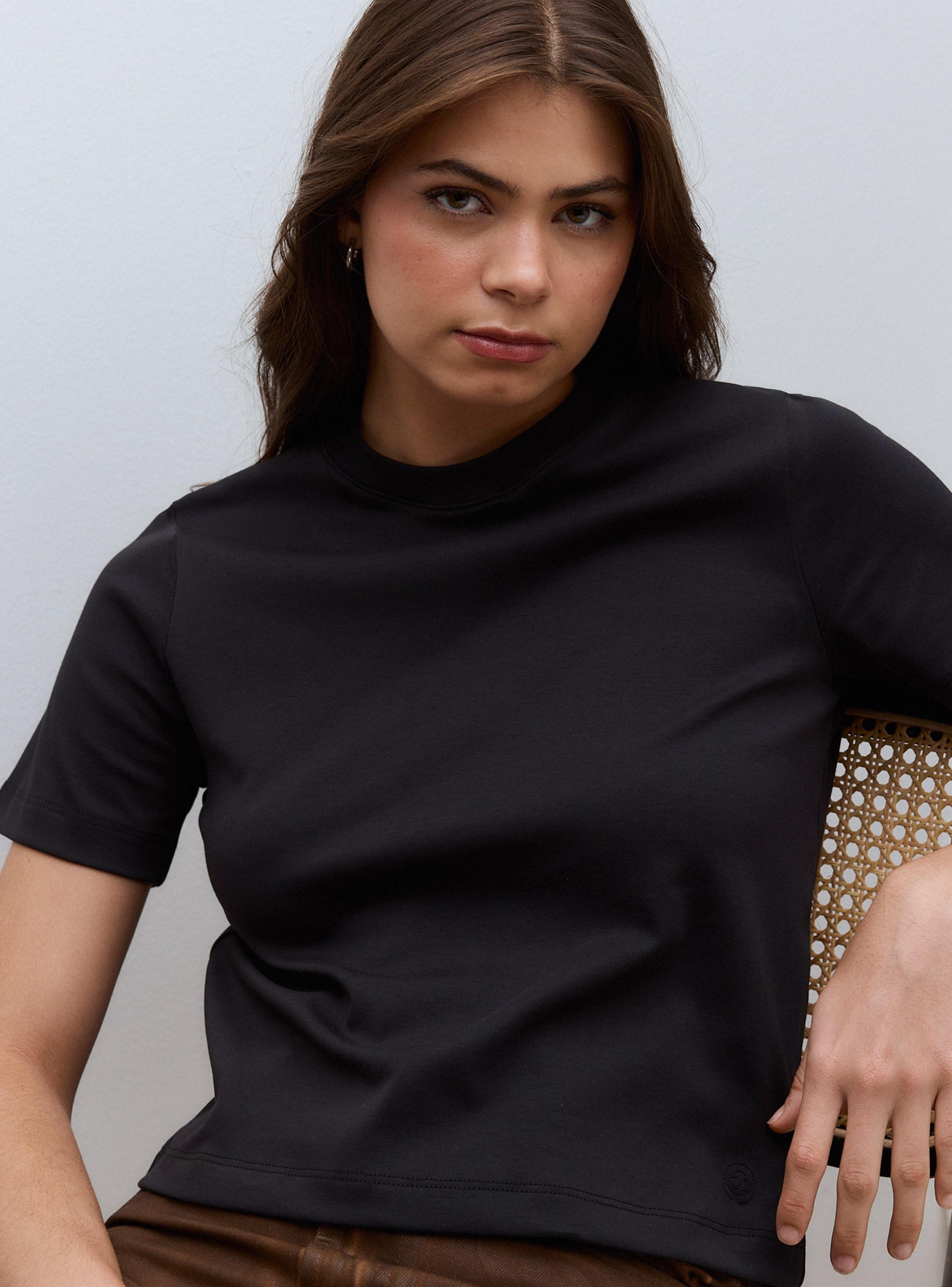 Polera Básicos Locales Algodón Pima Cuello Redondo-3