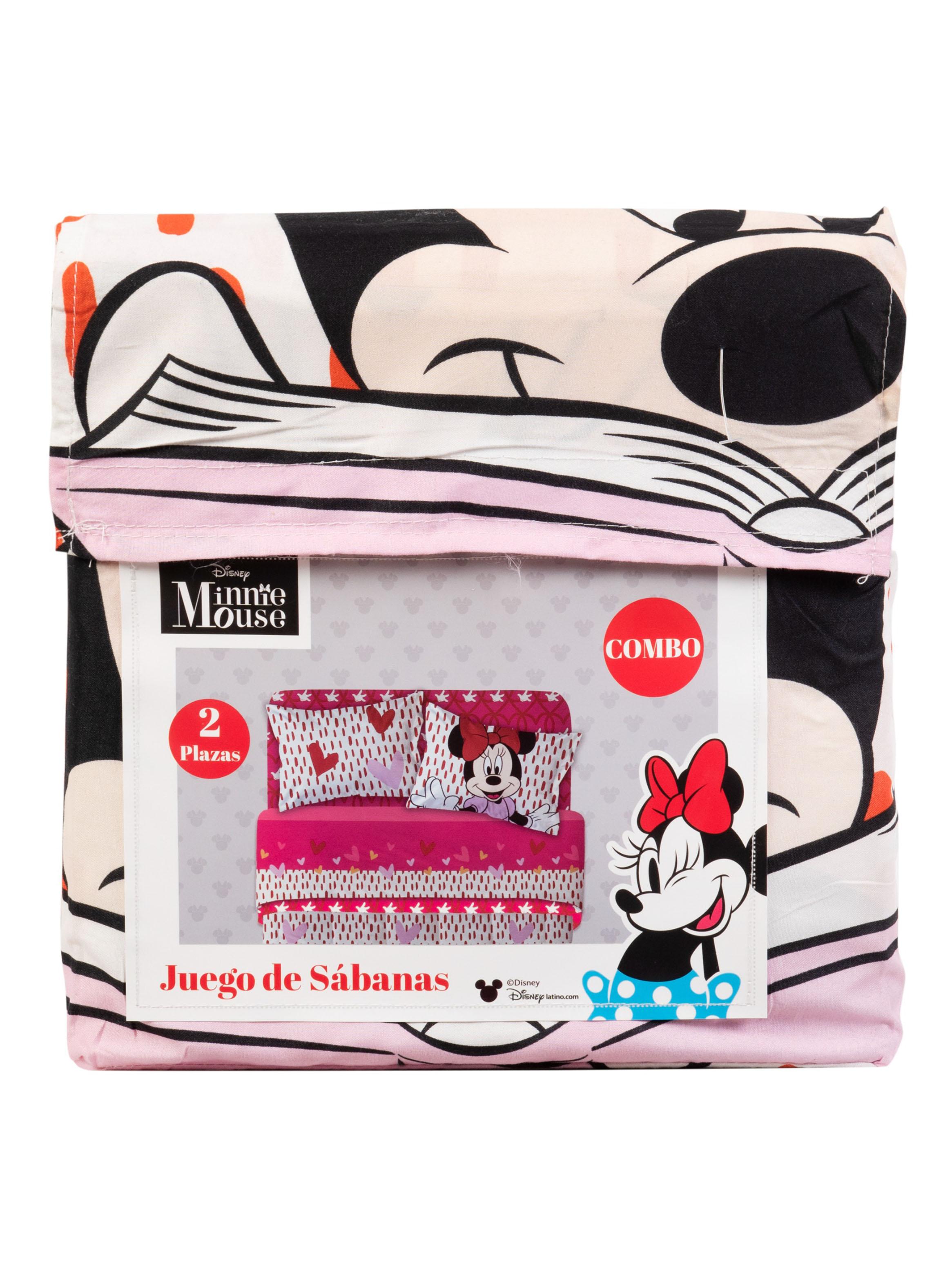 Sábanas 2 Plazas Microfibra Minnie Living-2