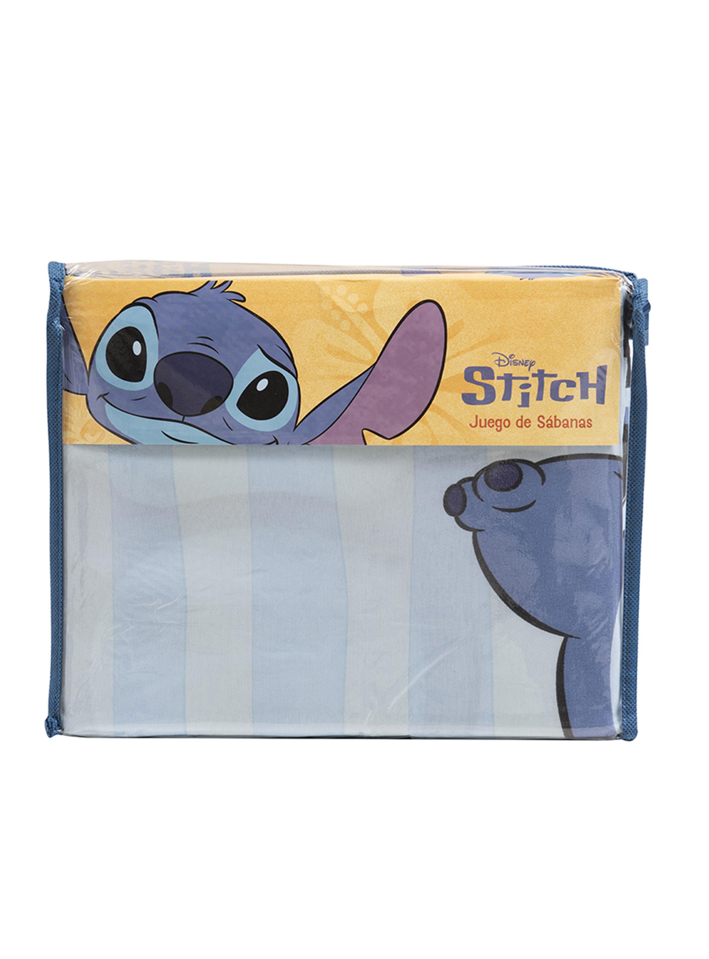 Juego de Sábanas Single 1.5 Plazas Stitch Fluffly-2