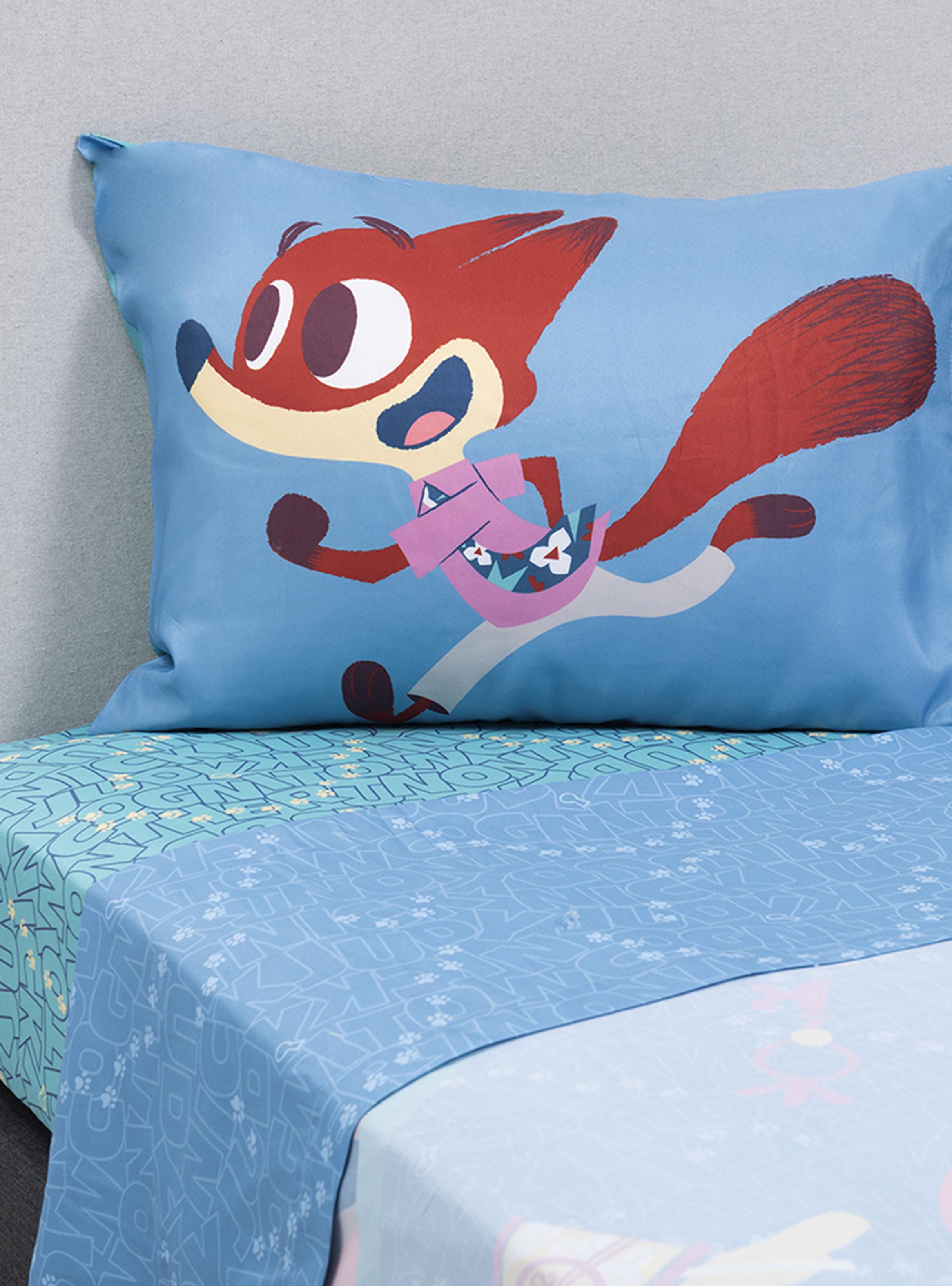 Juego de Sábanas Single 1.5 Plazas Zootopia Zootennnnial-0