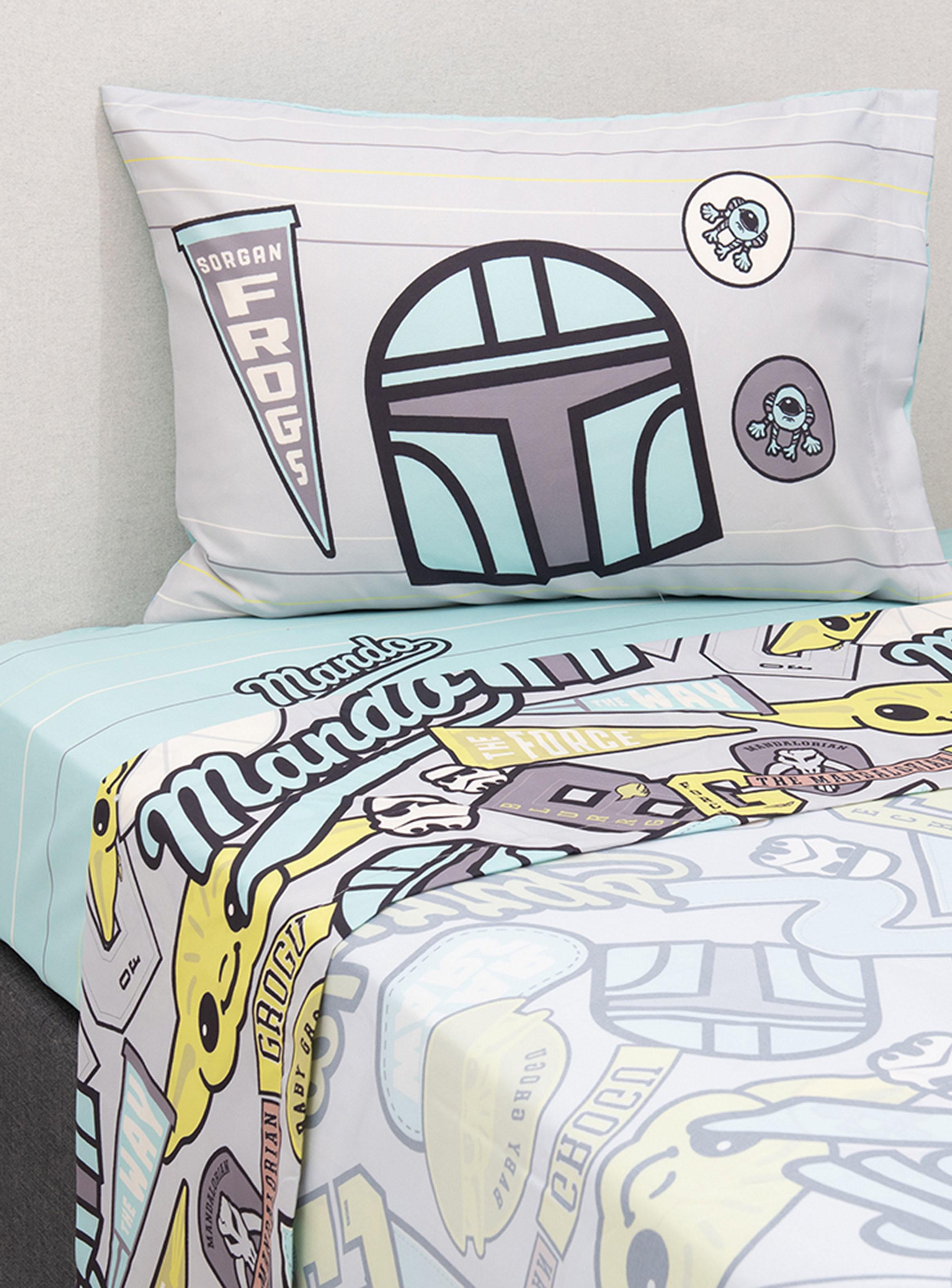 Juego de Sábanas Single 1.5 Plazas Swars Mando-0