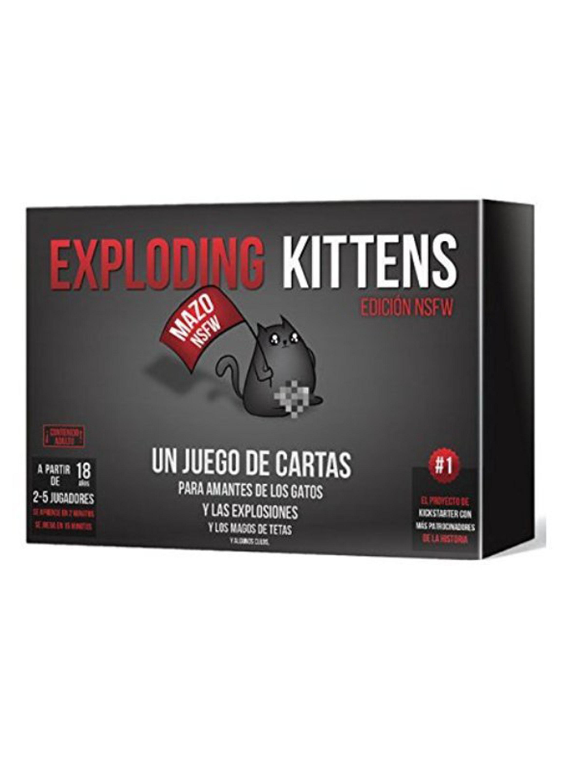 Juego de Mesa Exploding Kittens NSFW-0