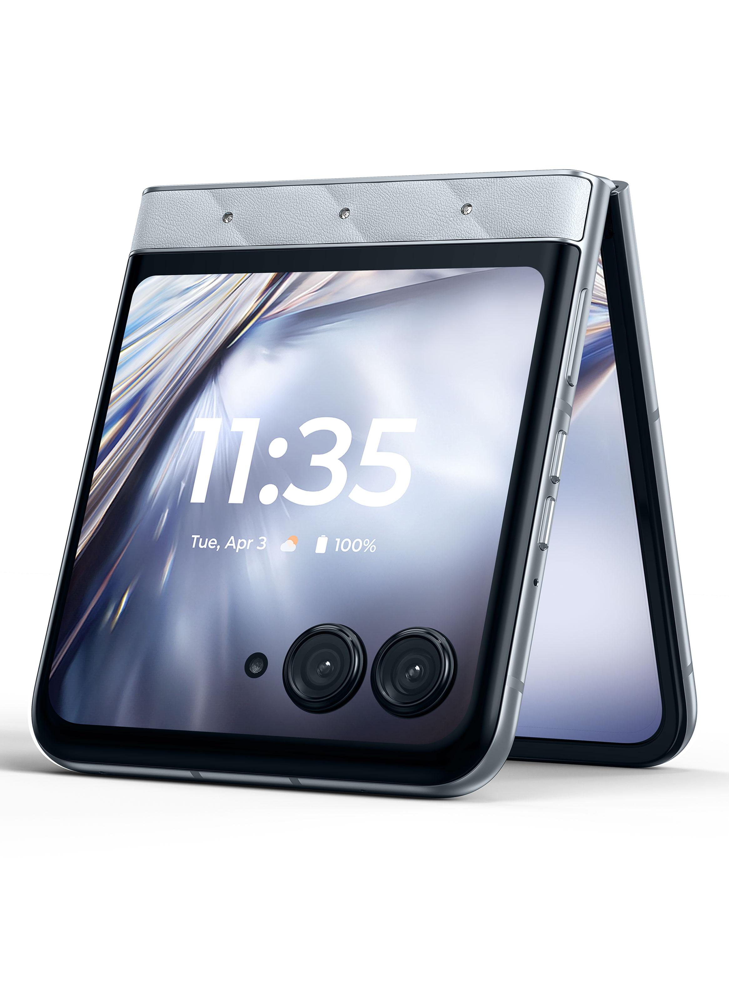 Smartphone Moto Razr 60 5G 12GB RAM 512GB 6.9'' Ice Melt Swarovski Liberado-3