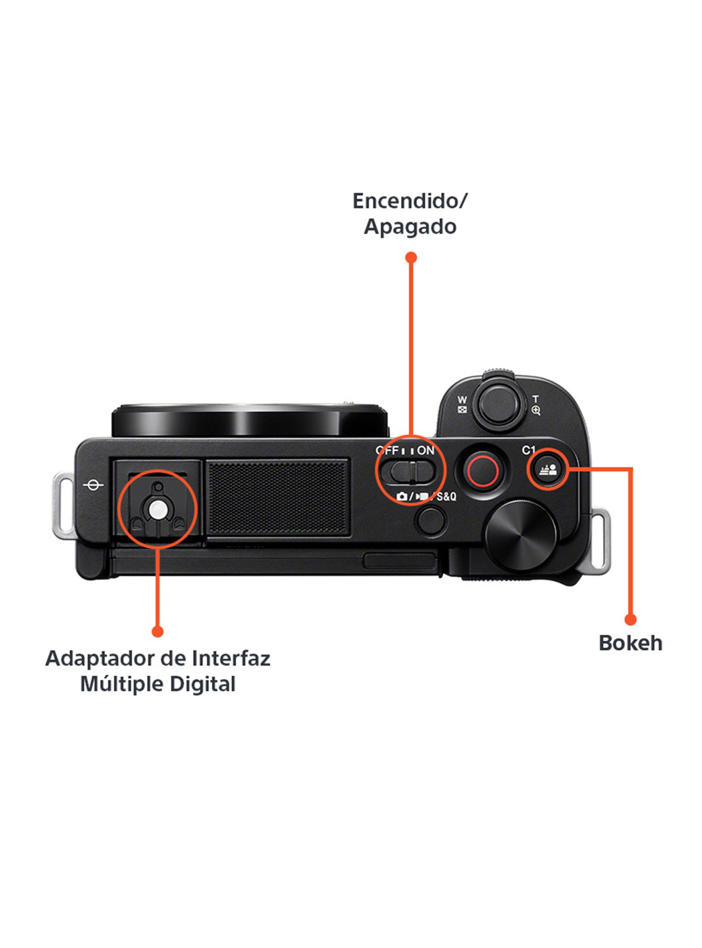 Cámara Digital Lente Intercambiable Vloggers ZV-E10K-5