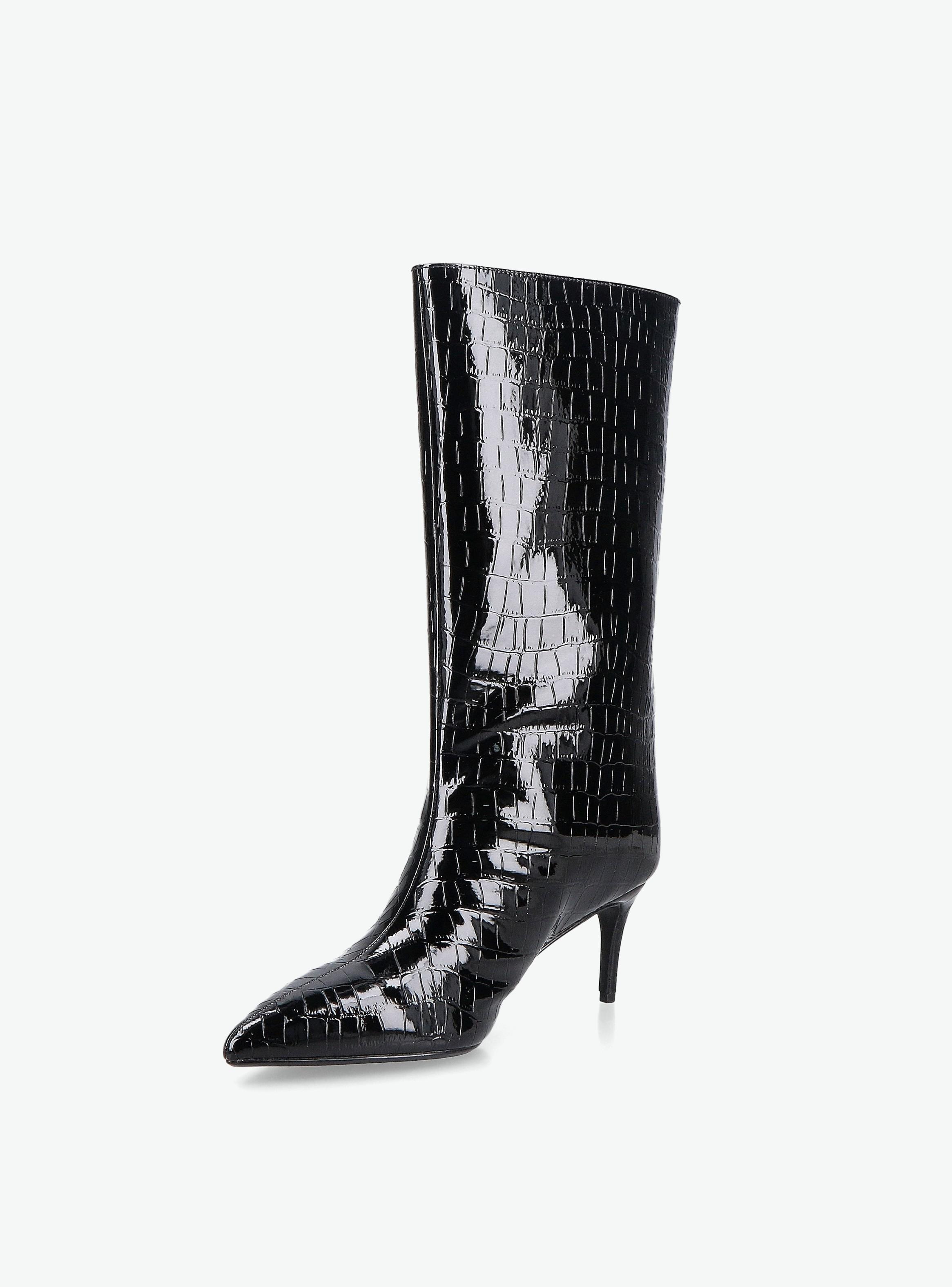 Botas Larga Croco Mujer-2