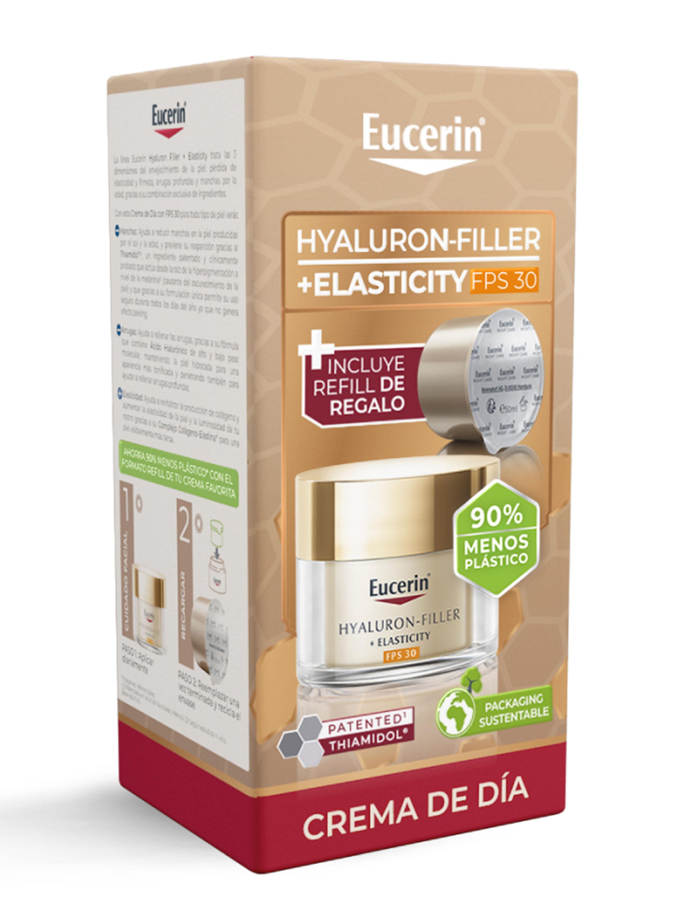Repuesto Refill Crema Hyaluron-Filler + Elasticity Día FPS30 50ml EUCERIN-3
