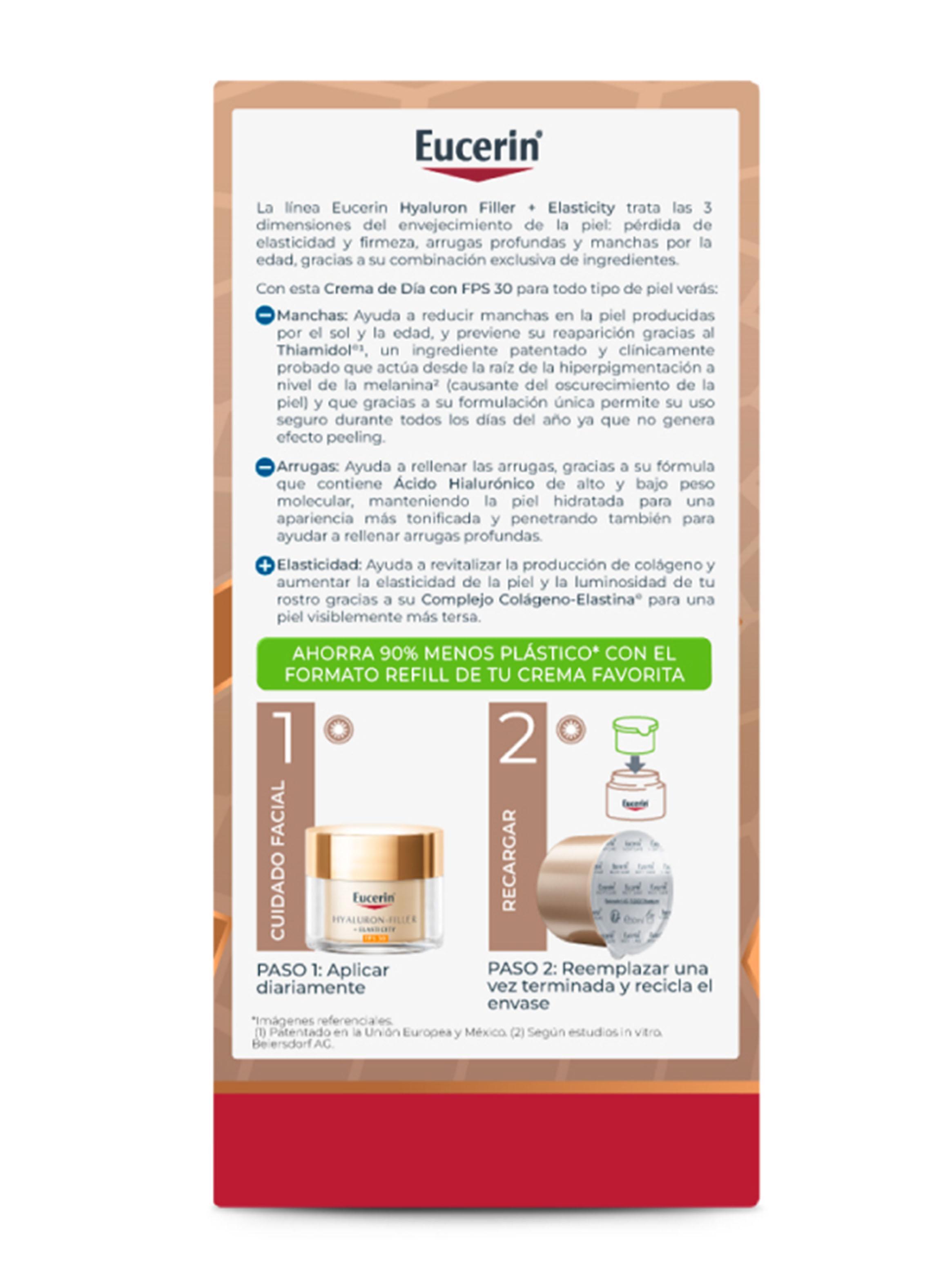 Repuesto Refill Crema Hyaluron-Filler + Elasticity Día FPS30 50ml EUCERIN-4