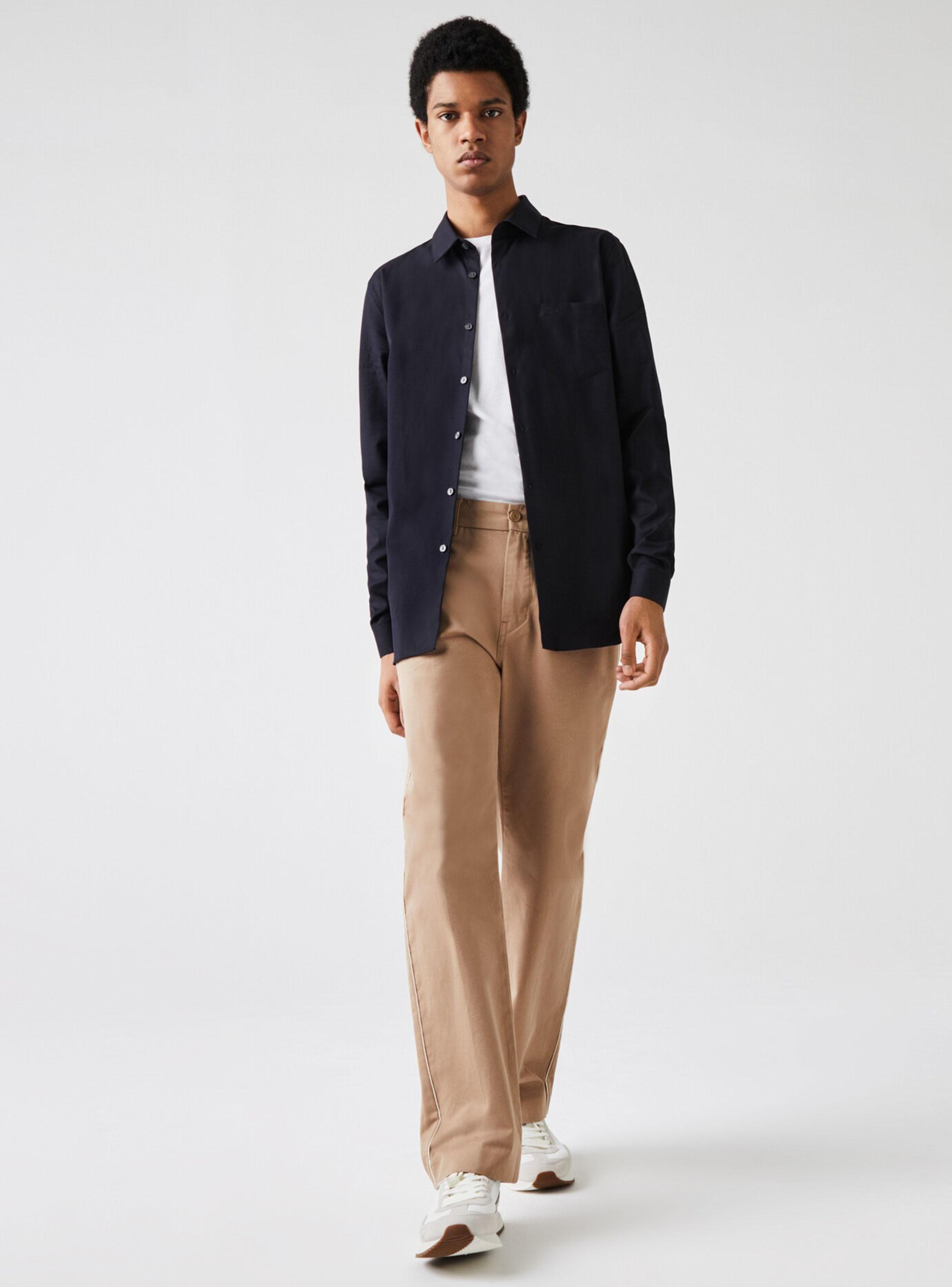 Camisa Casual Algodón Manga Larga-3