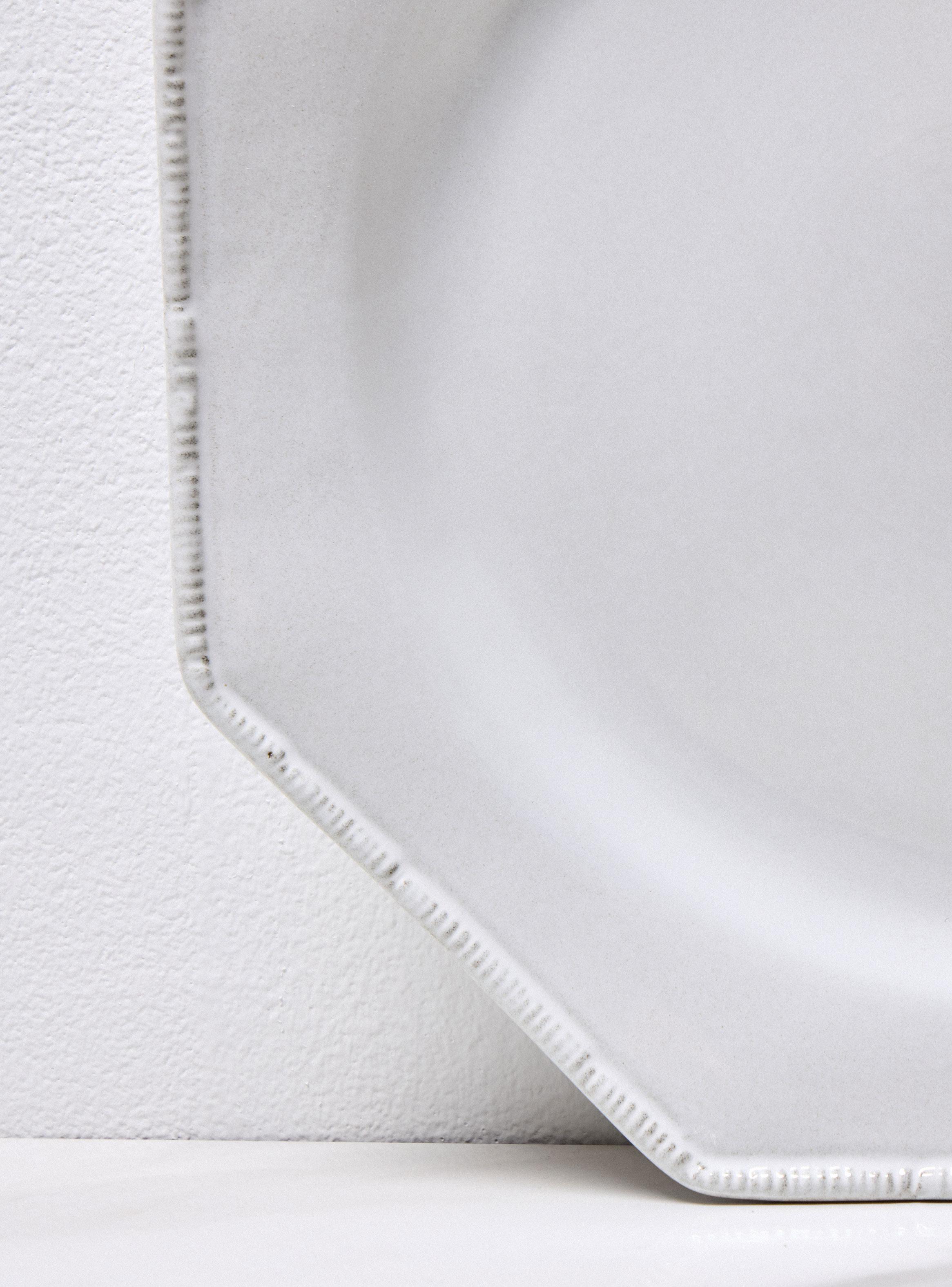 Plato Lateral Normandía 22 cm Blanco-2