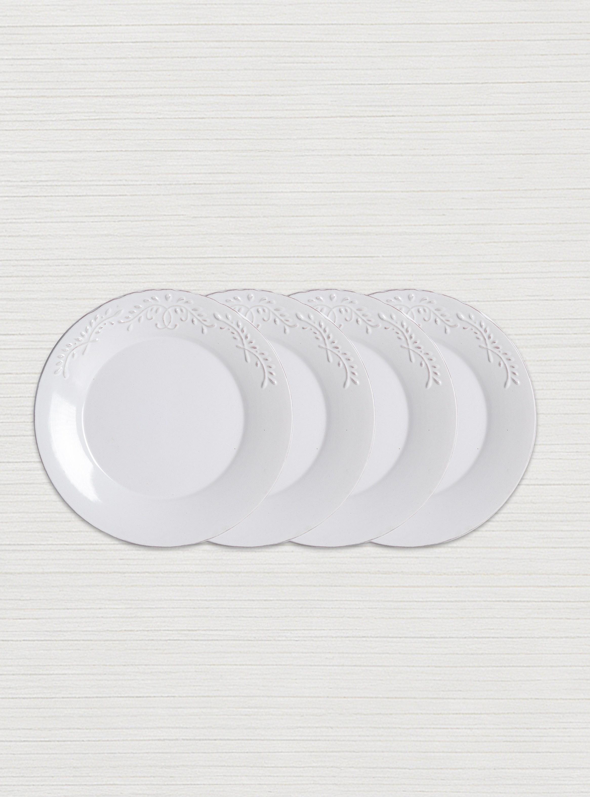 Set de 4 Platos Principales Dominga Cerámica-2