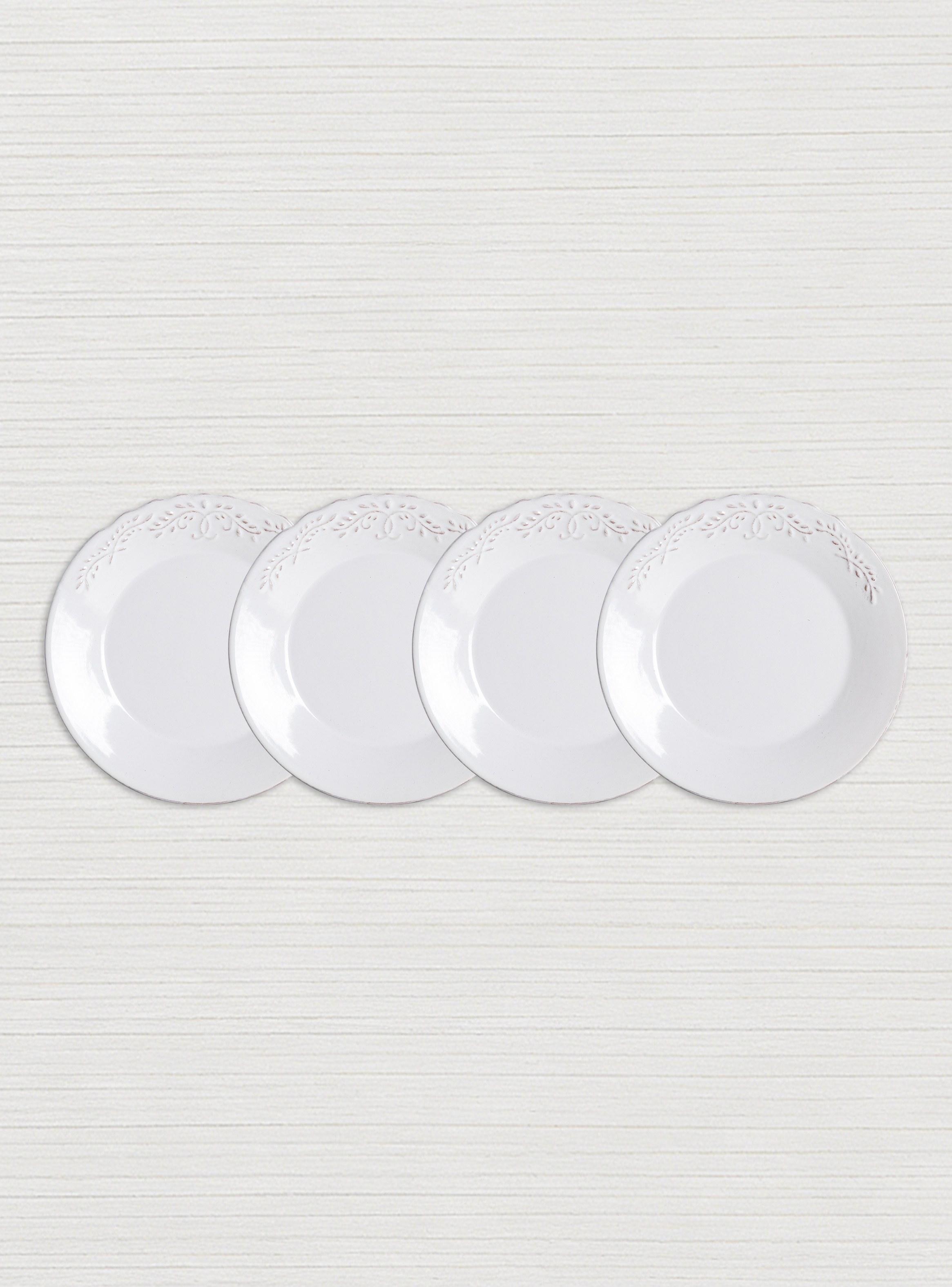 Set de 4 Platos Laterales Dominga Cerámica-2