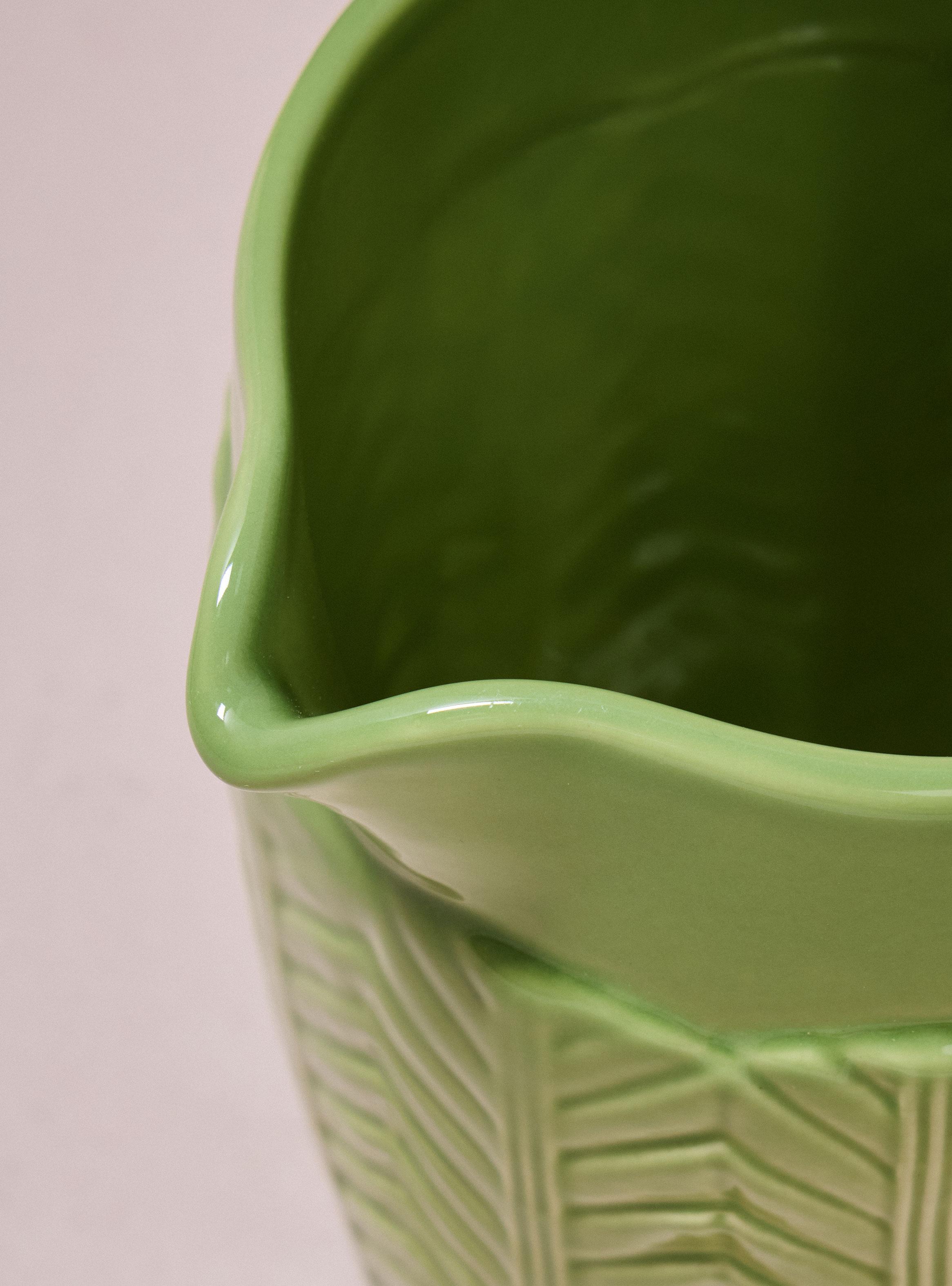 Jarro Cerámica Verde 1.9 L-2