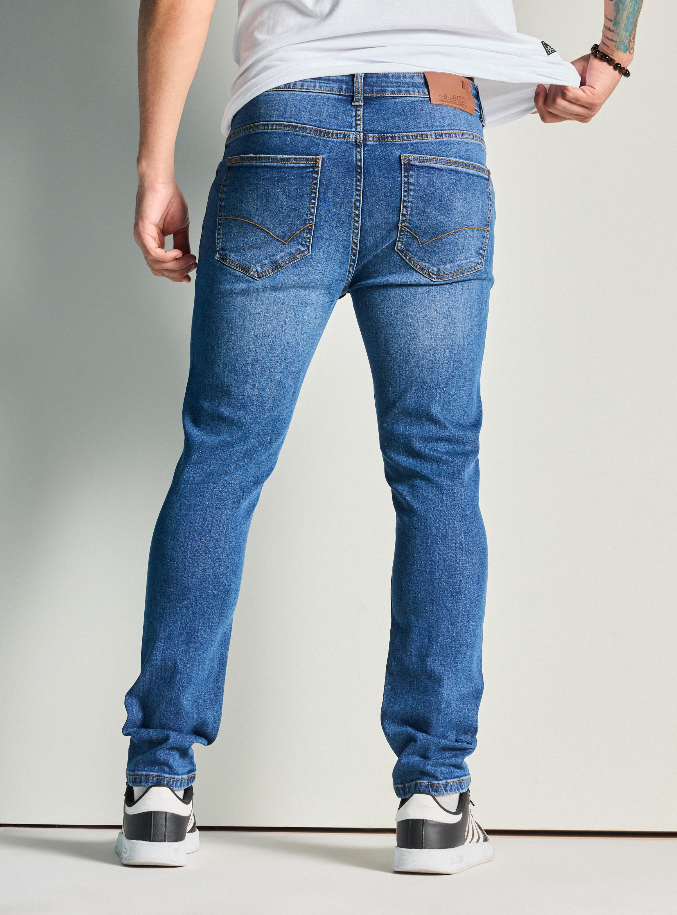 Jeans Básico Color Medio Skinny Fit-1