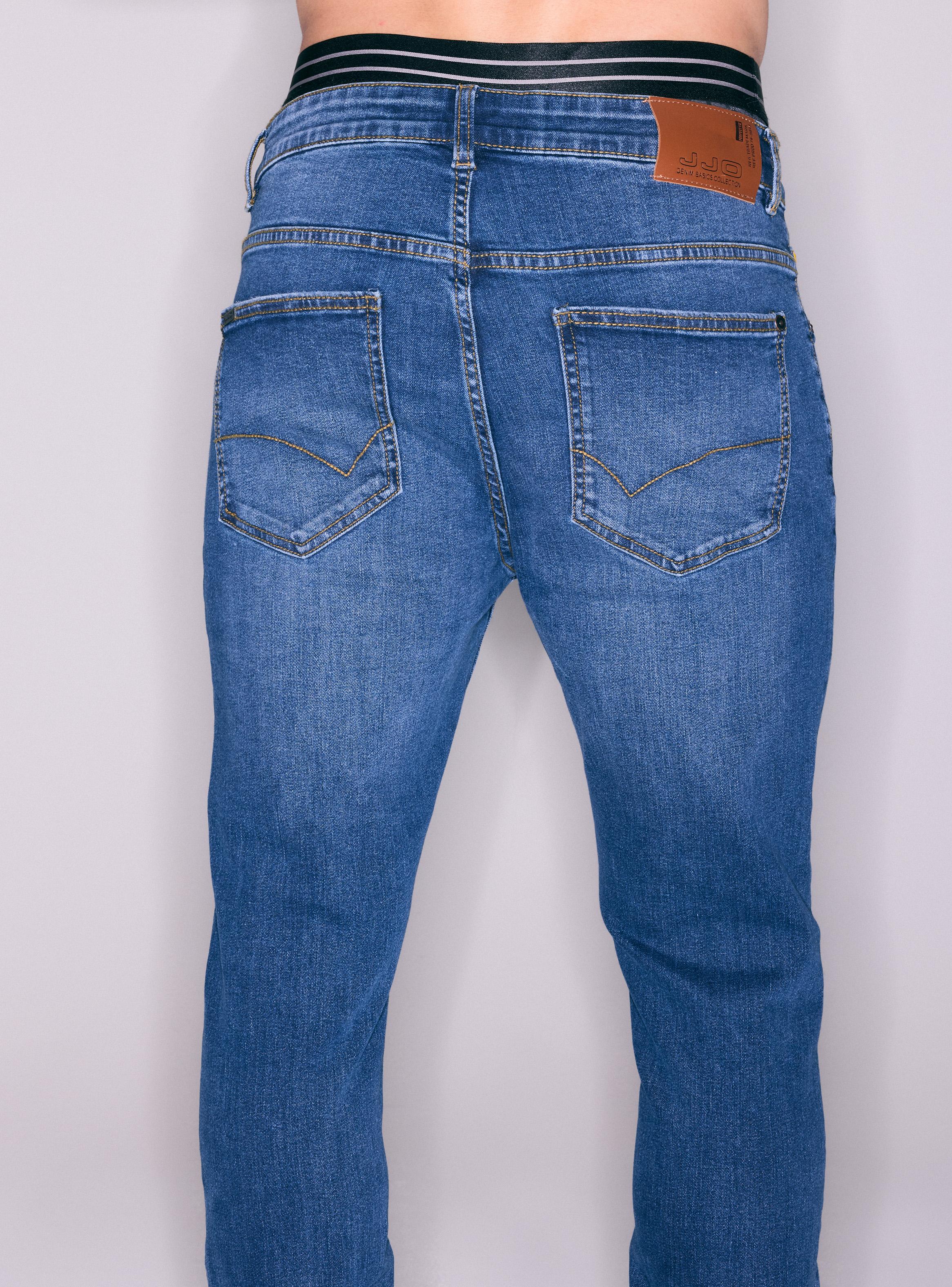 Jeans Básico Color Medio Skinny Fit-3