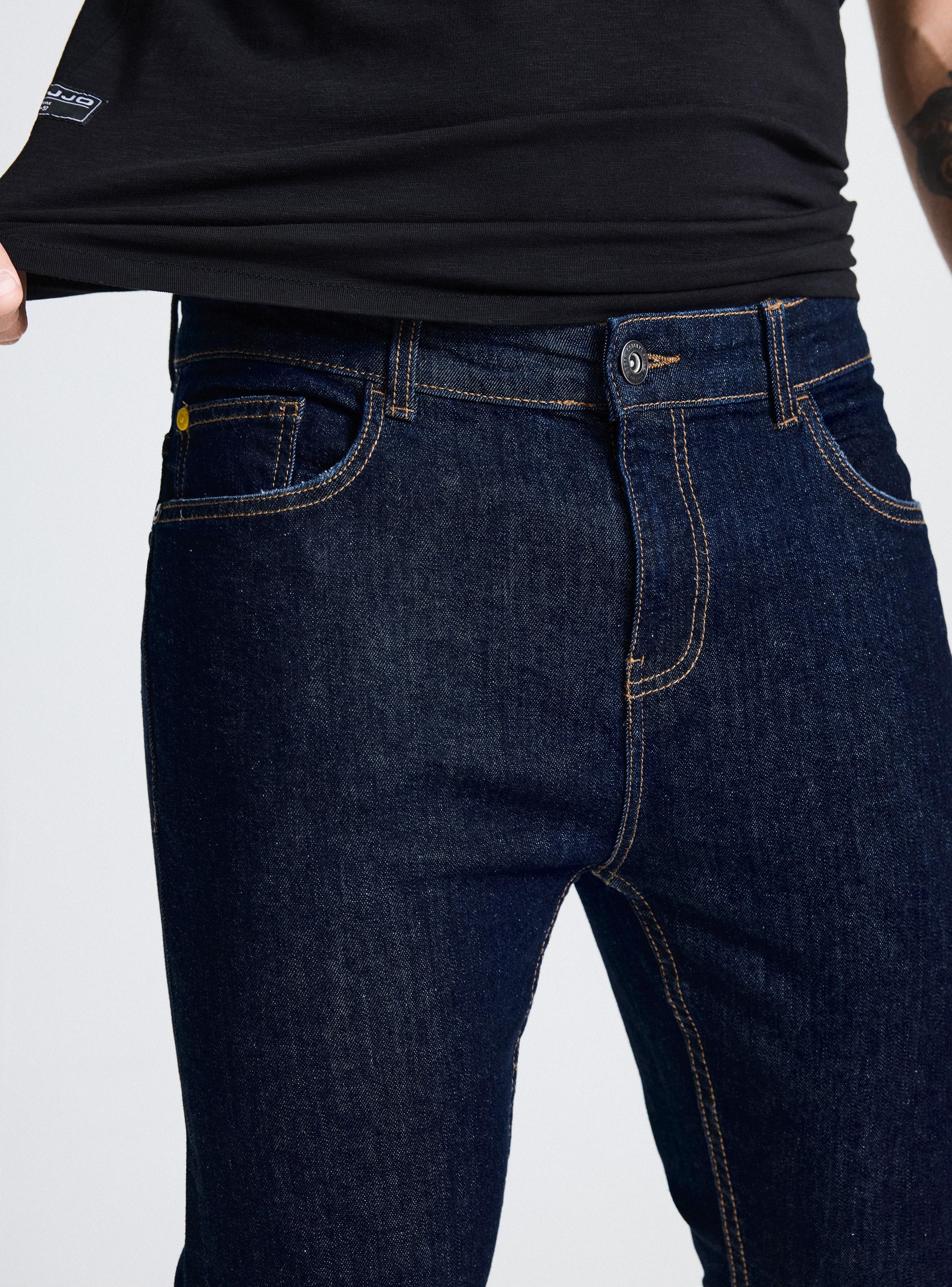 Jeans Skinny Fit Oscuro 1 Básico-2