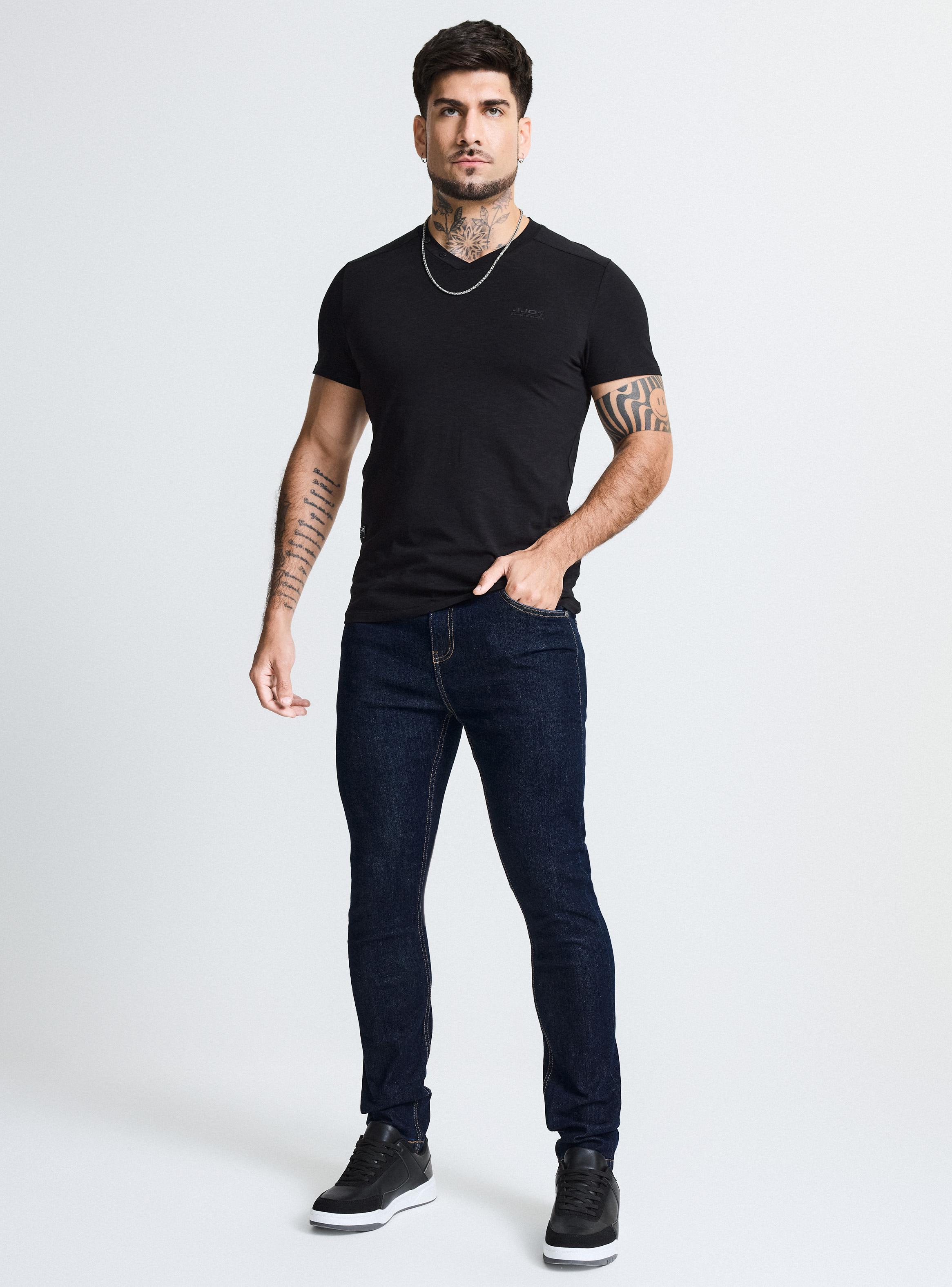 Jeans Skinny Fit Oscuro 1 Básico-4