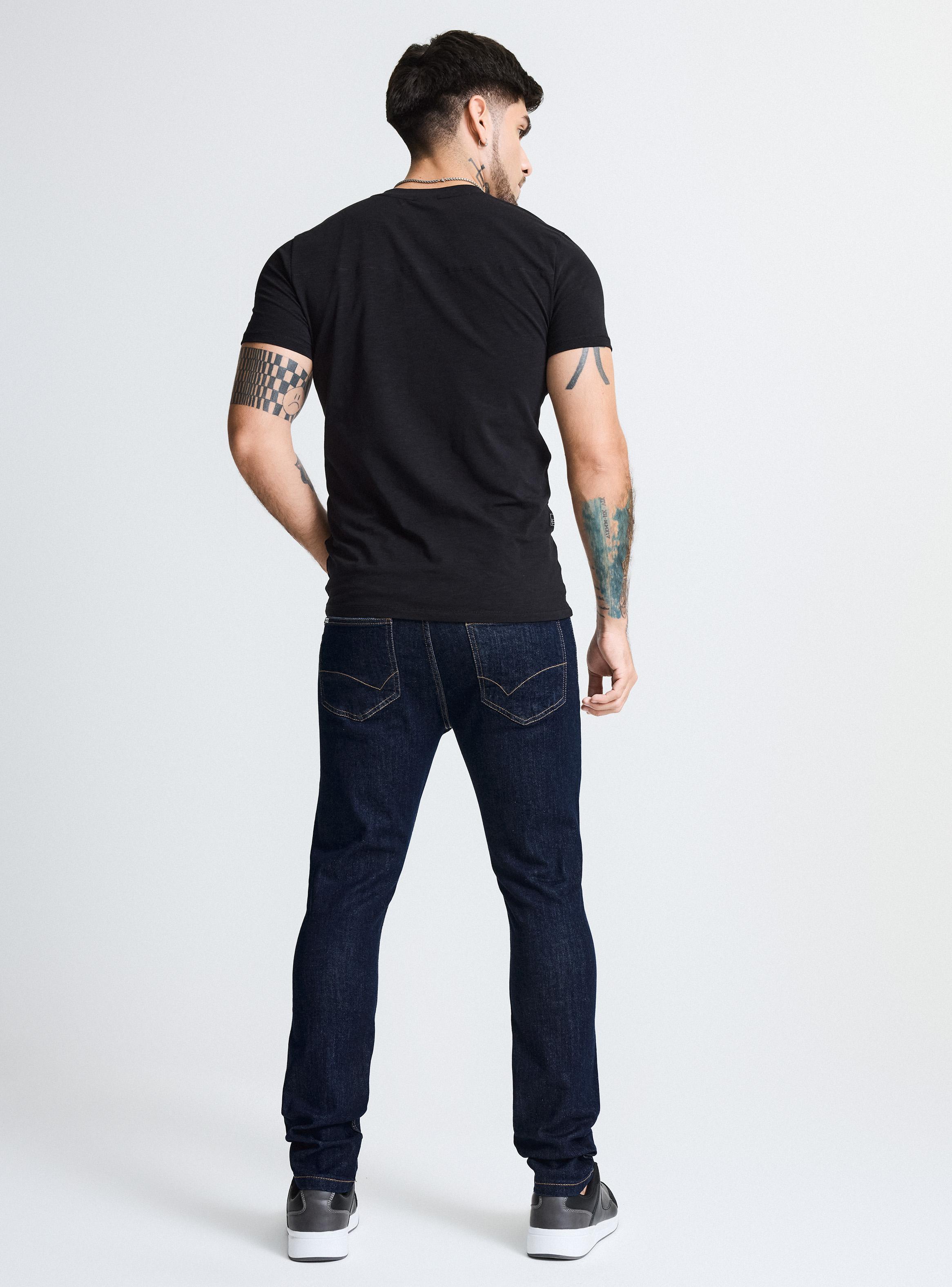 Jeans Skinny Fit Oscuro 1 Básico-5