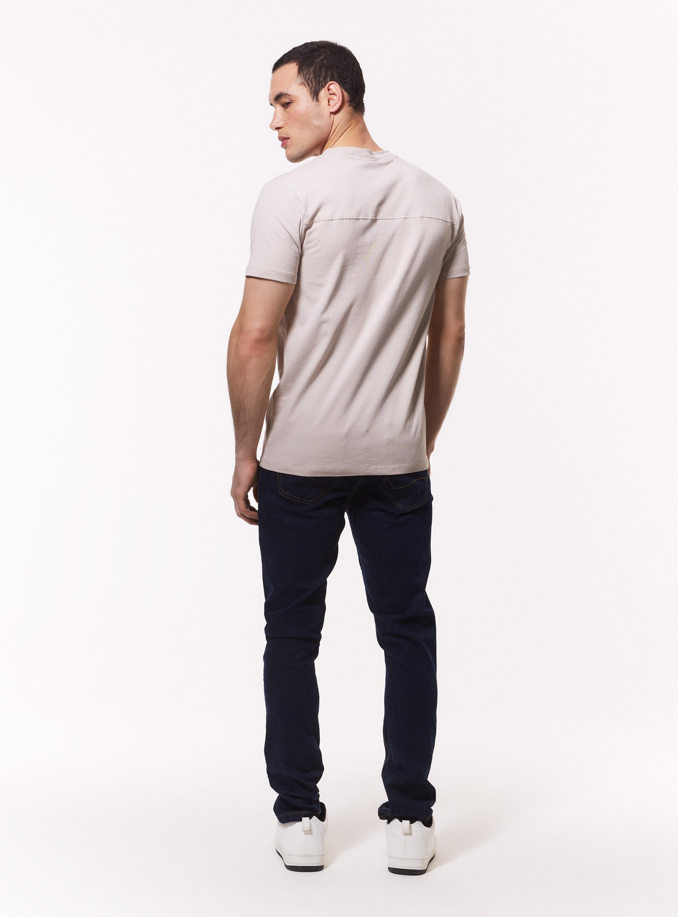 Jeans Básico Color Oscuro Skinny Fit-5