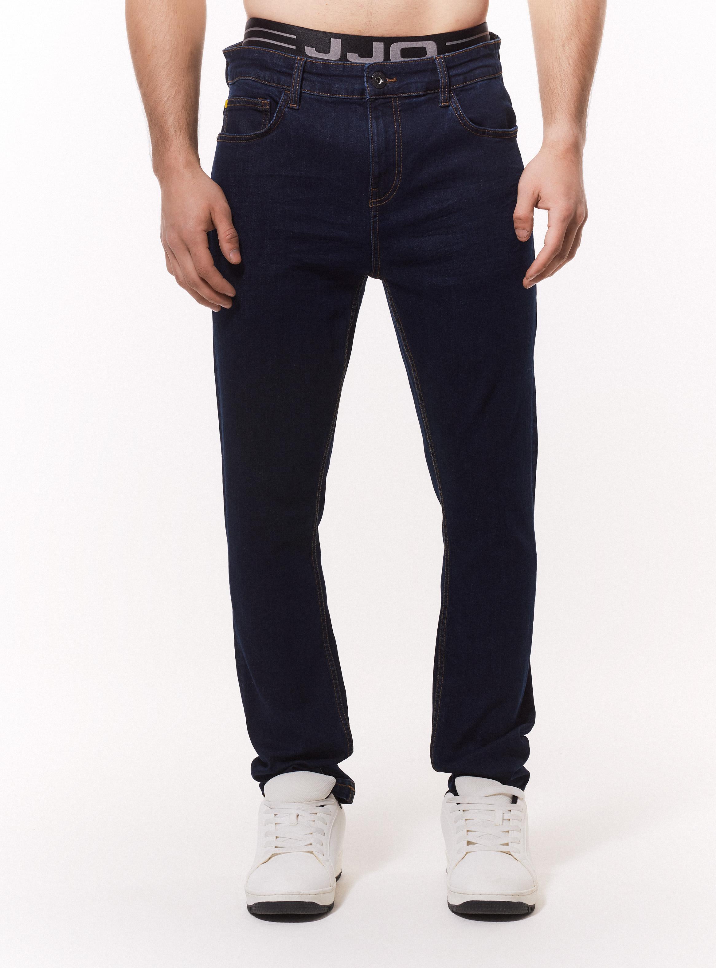 Jeans Básico Color Oscuro Skinny Fit-0