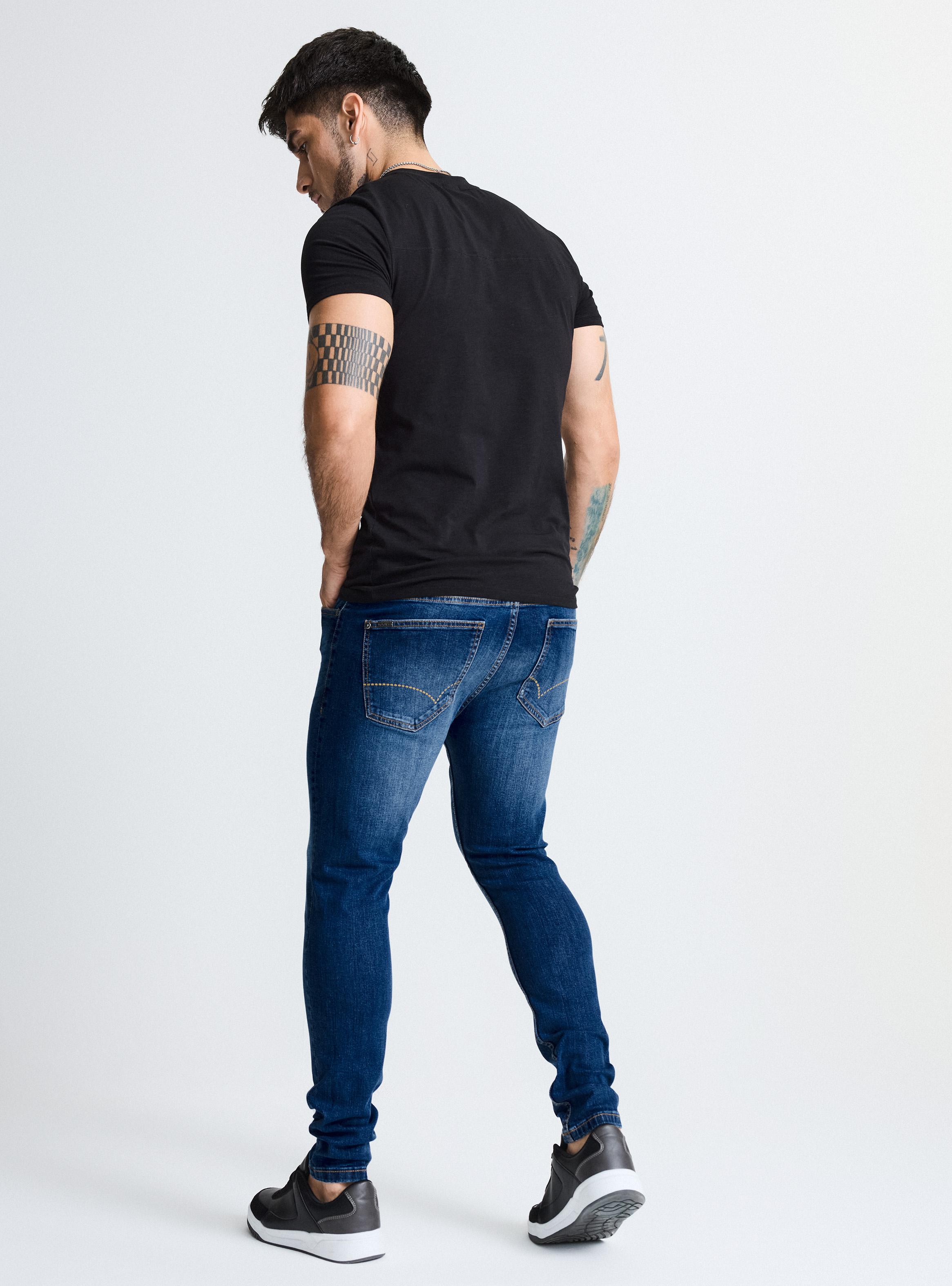 Jeans Super Skinny Fit Medio 2 Básico-5