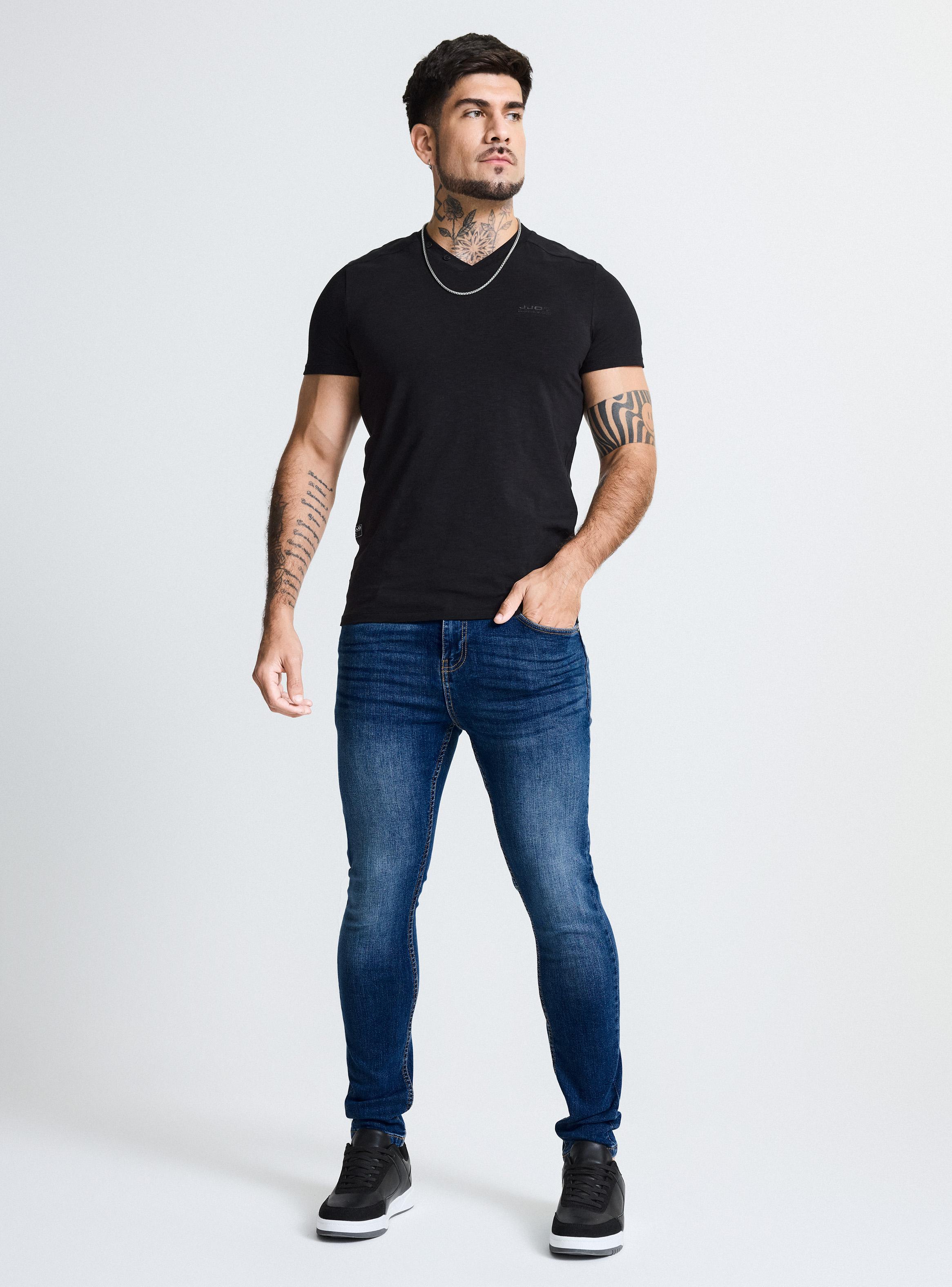 Jeans Super Skinny Fit Medio 2 Básico-4