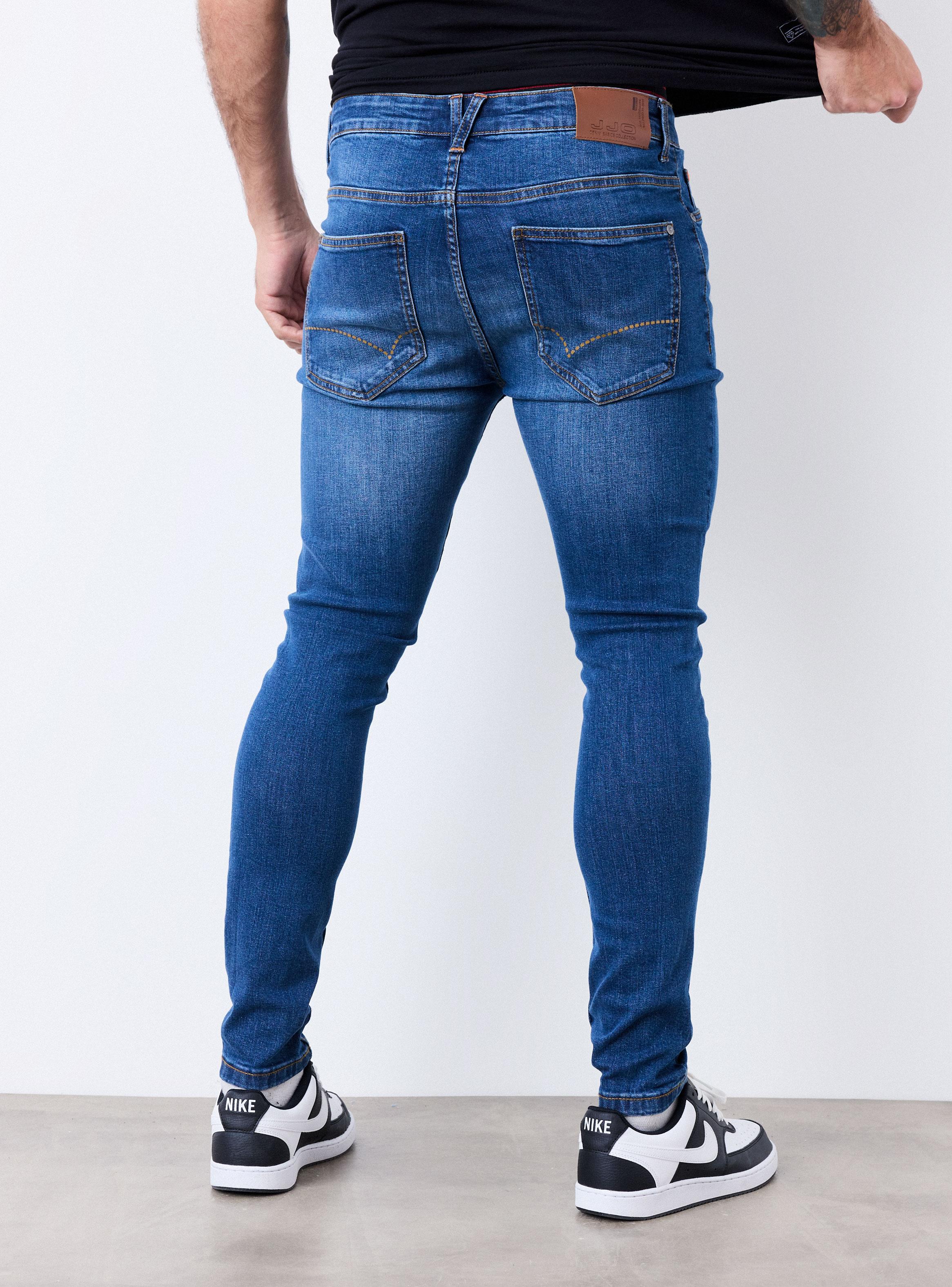 Jeans Básico Tono Medio Super Skinny Fit-1