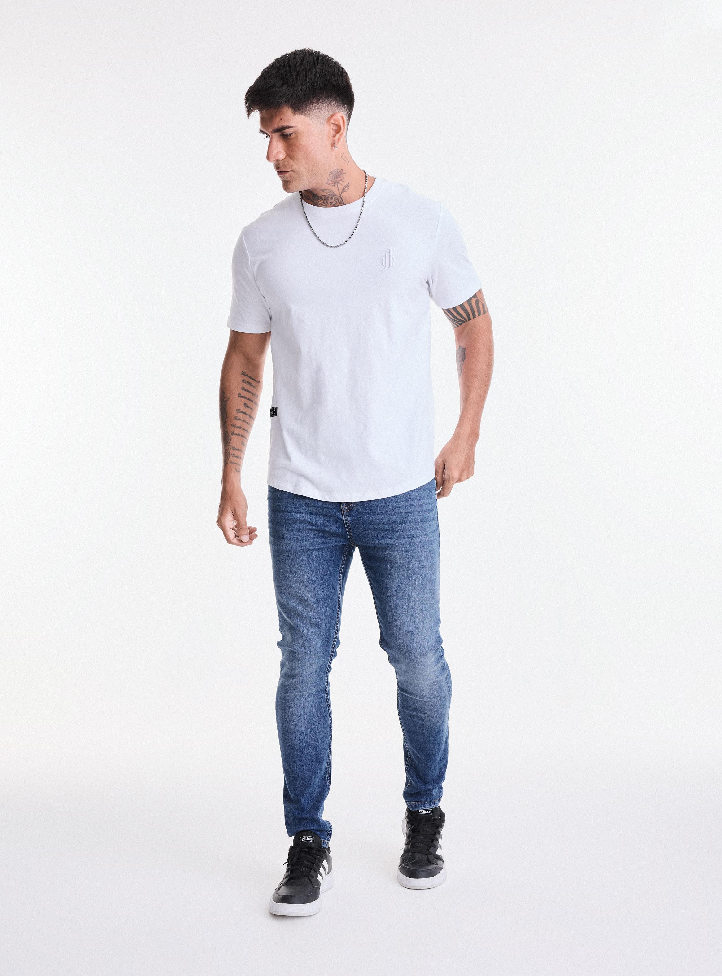 Jeans Básico Tono Medio Super Skinny Fit-4