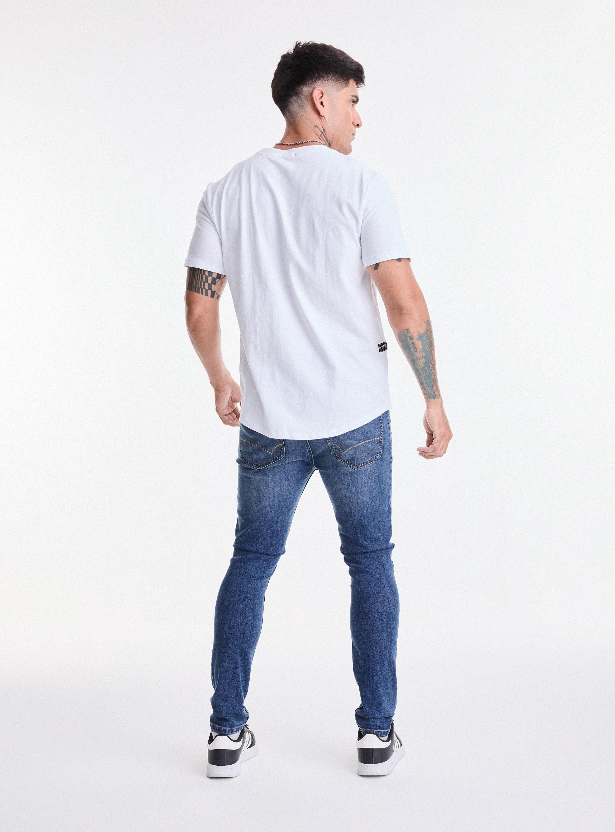 Jeans Básico Tono Medio Super Skinny Fit-5