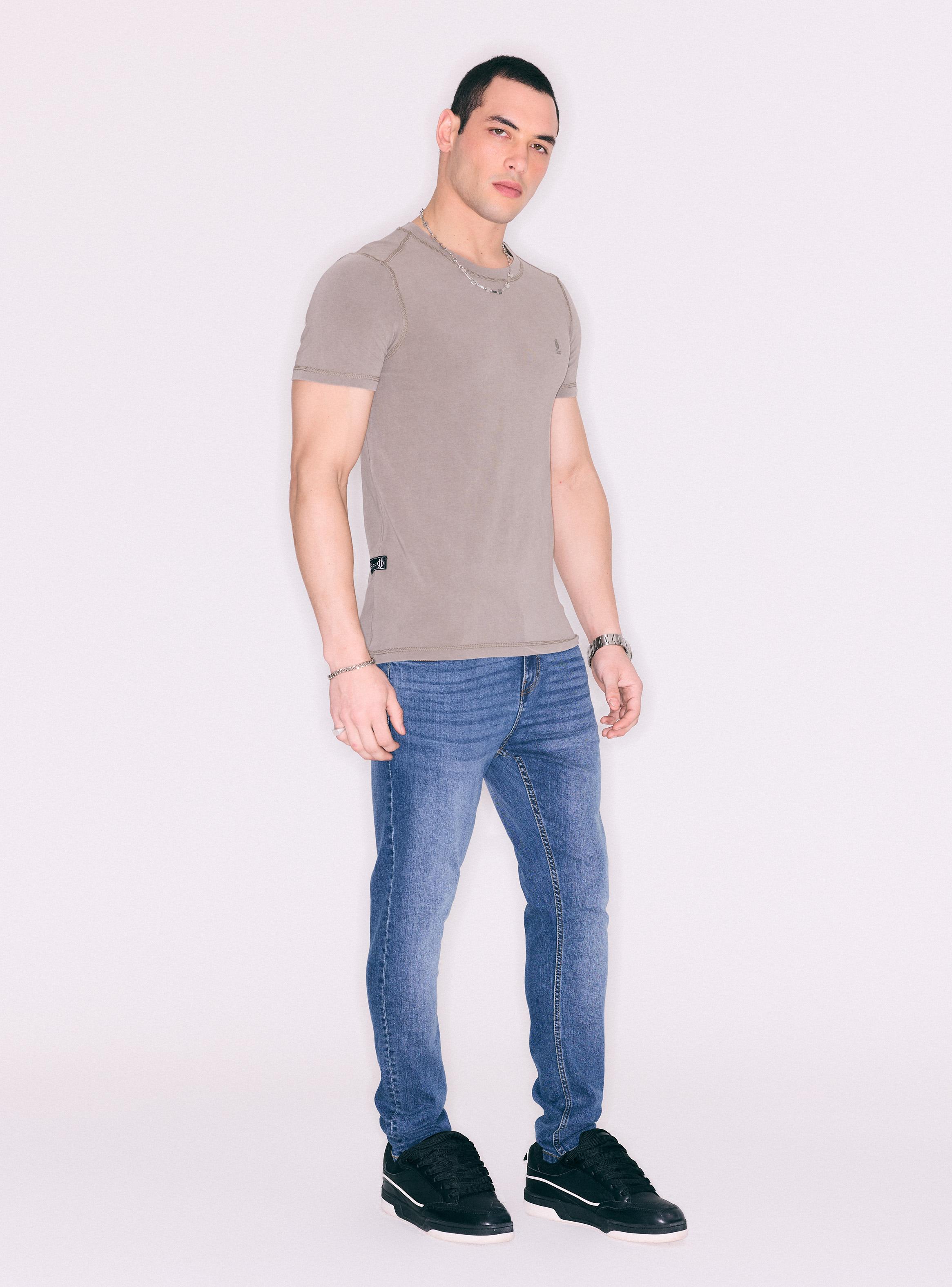 Jeans Básico Tono Medio Super Skinny Fit-4