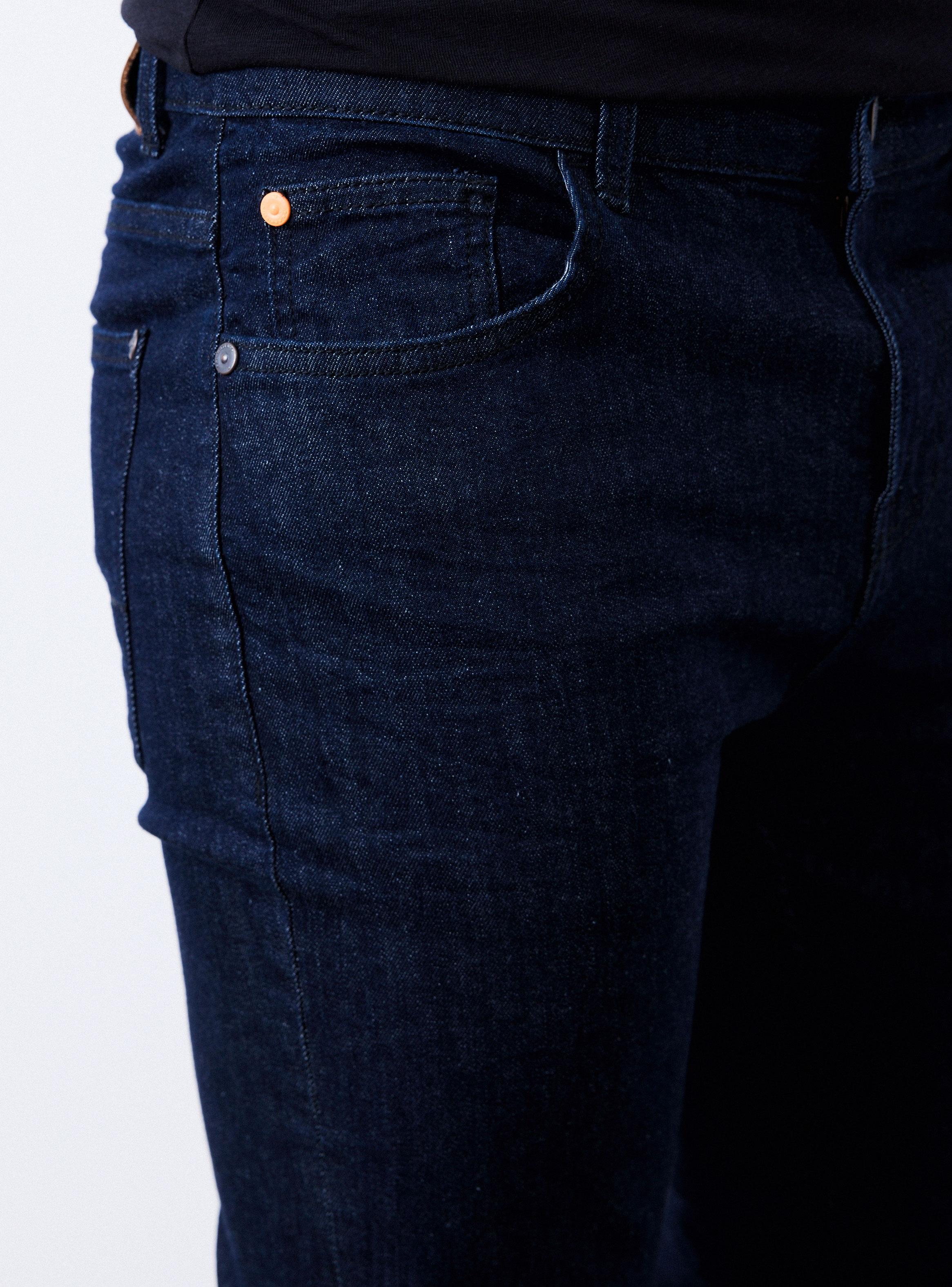 Jeans Básico Tono Oscuro Super Skinny Fit-2