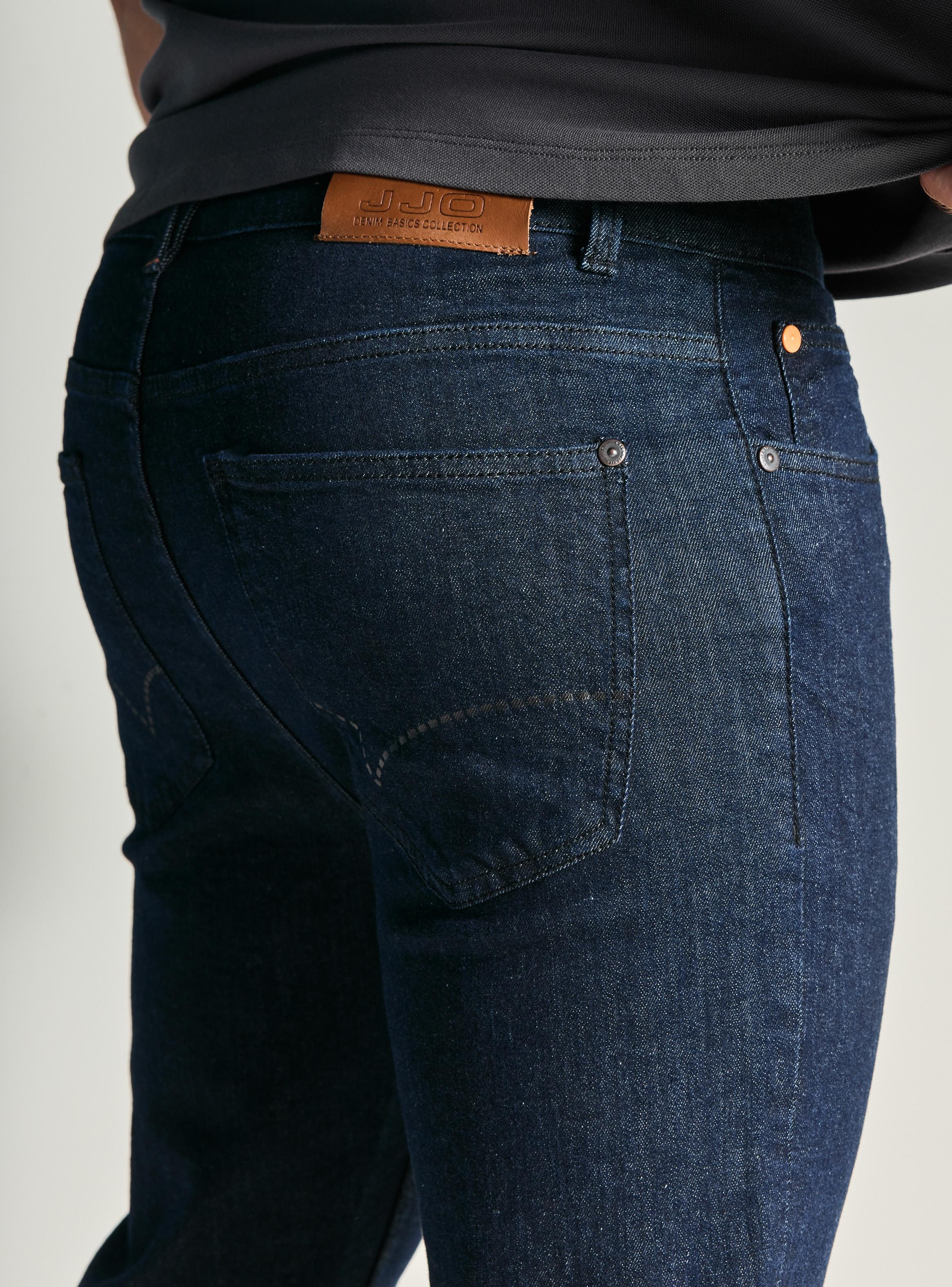 Jeans Básico Tono Oscuro Super Skinny Fit-3